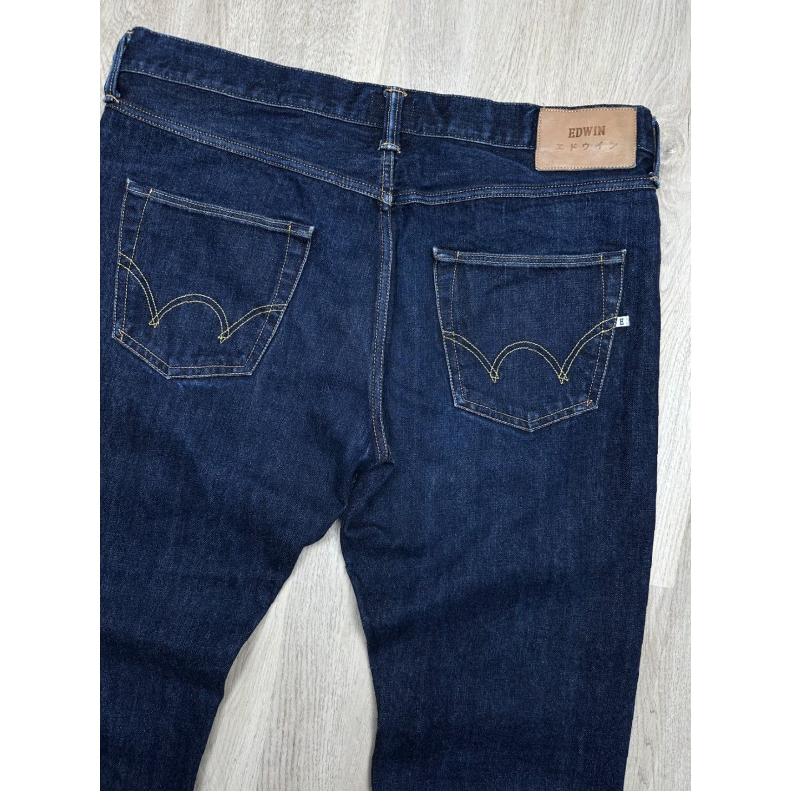 Edwin Edwin Jeans Mens Regular Straight Denim Pants Size 38 Blue Size US 38 / EU 54 - 2 Thumbnail