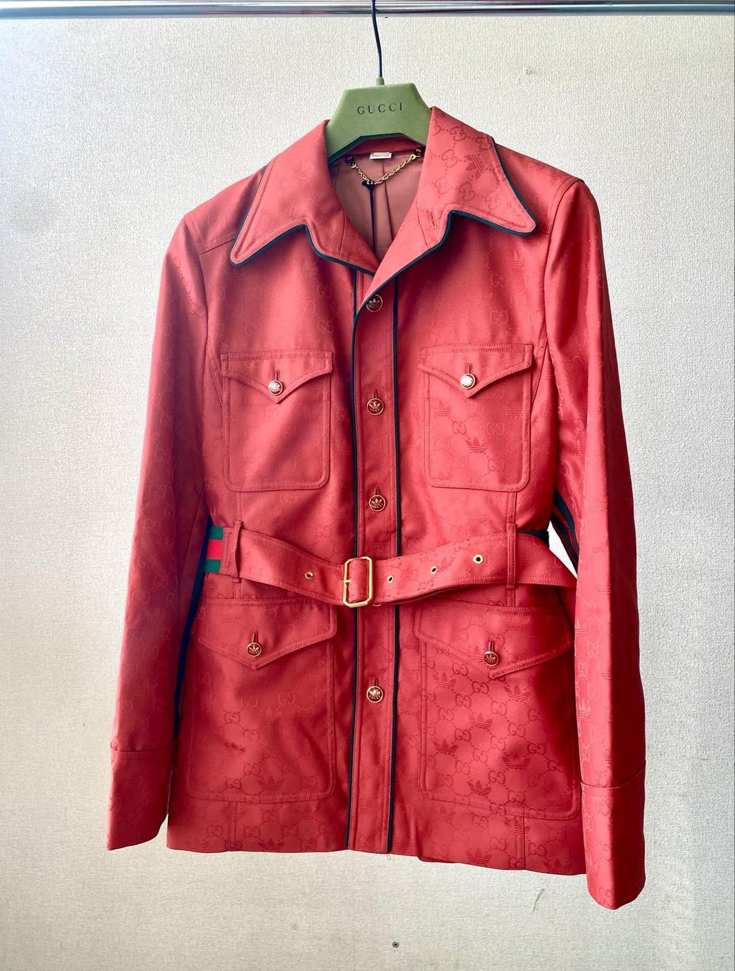 Adidas × Gucci The Gucci x Adidas GG Trefoil Coat Size L / US 10 / IT 46 - 22 Thumbnail