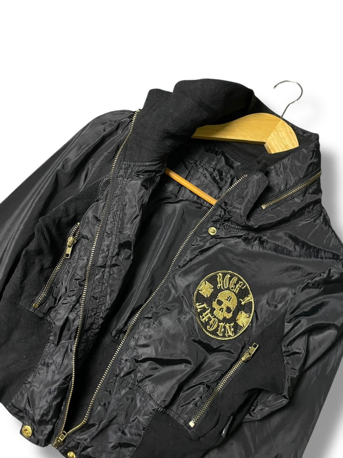 If Six Was Nine × Japanese Brand × Le Grande Bleu (L.G.B.) Japanese Brand Punk Crop Jacket (73) Size US XXS / EU 40 - 6 Thumbnail