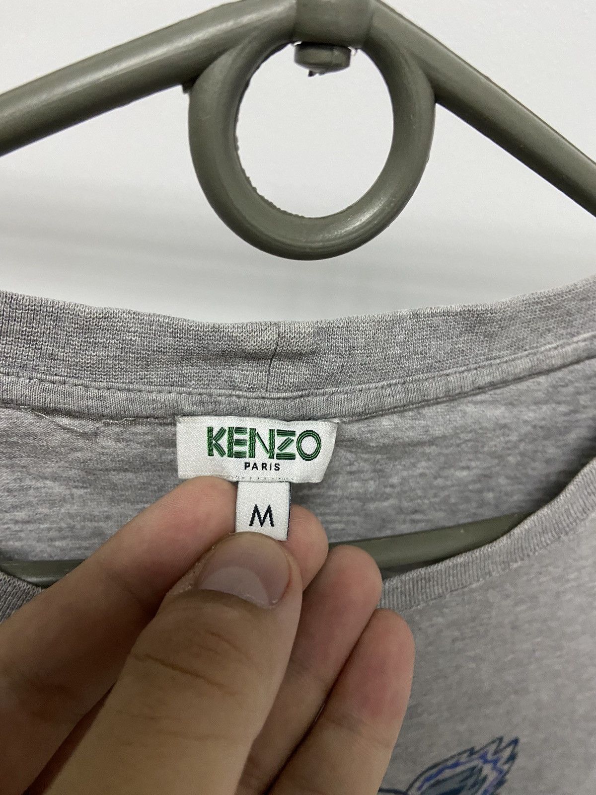 Kenzo × Vintage Kenzo Paris Vintage T Shirt Big Logo Tiger 🐯 Size US M / EU 48-50 / 2 - 5 Thumbnail