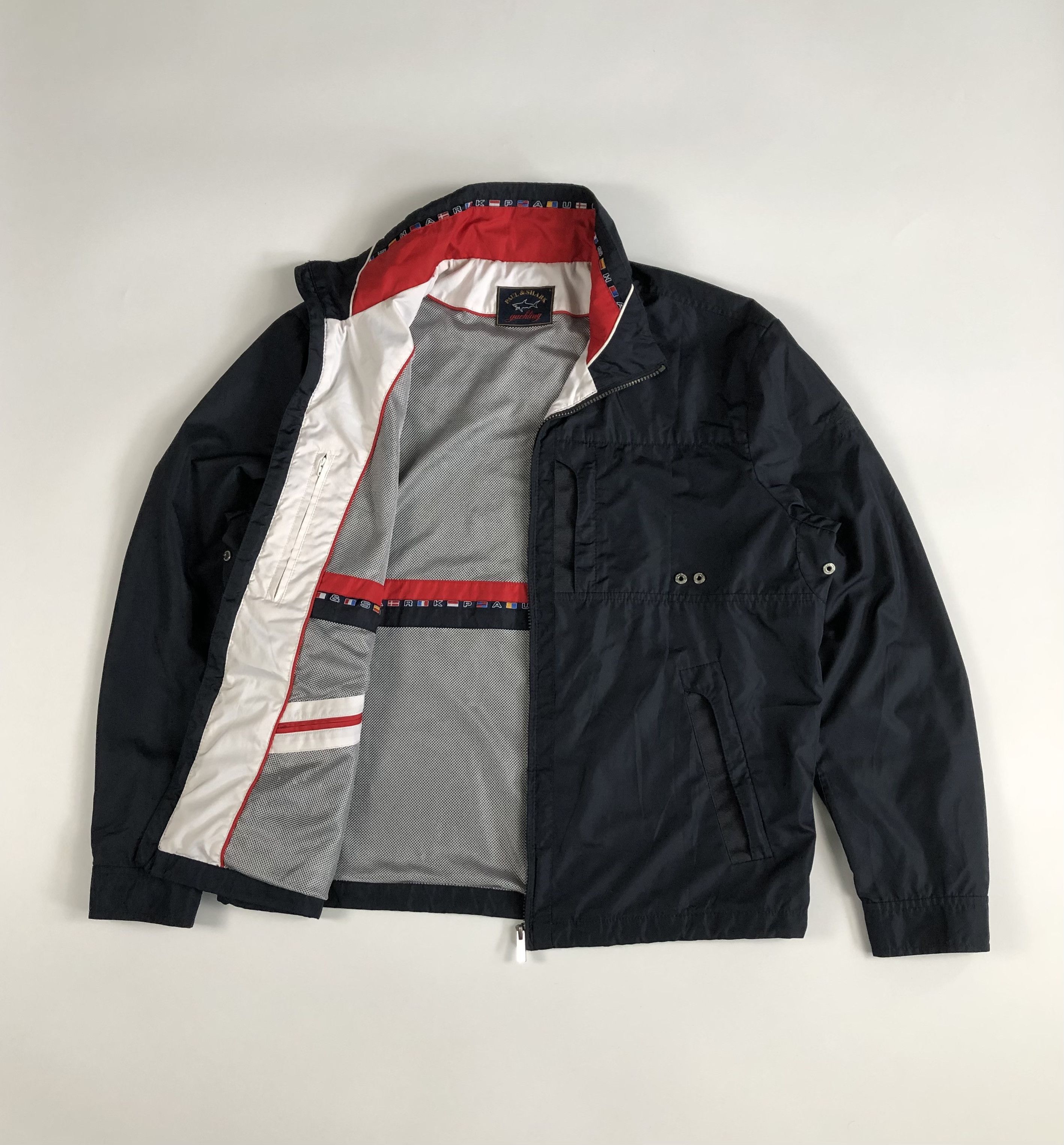 Paul & Shark Paul Shark Yachting Windbreaker Jacket Size US L / EU 52-54 / 3 - 6 Thumbnail