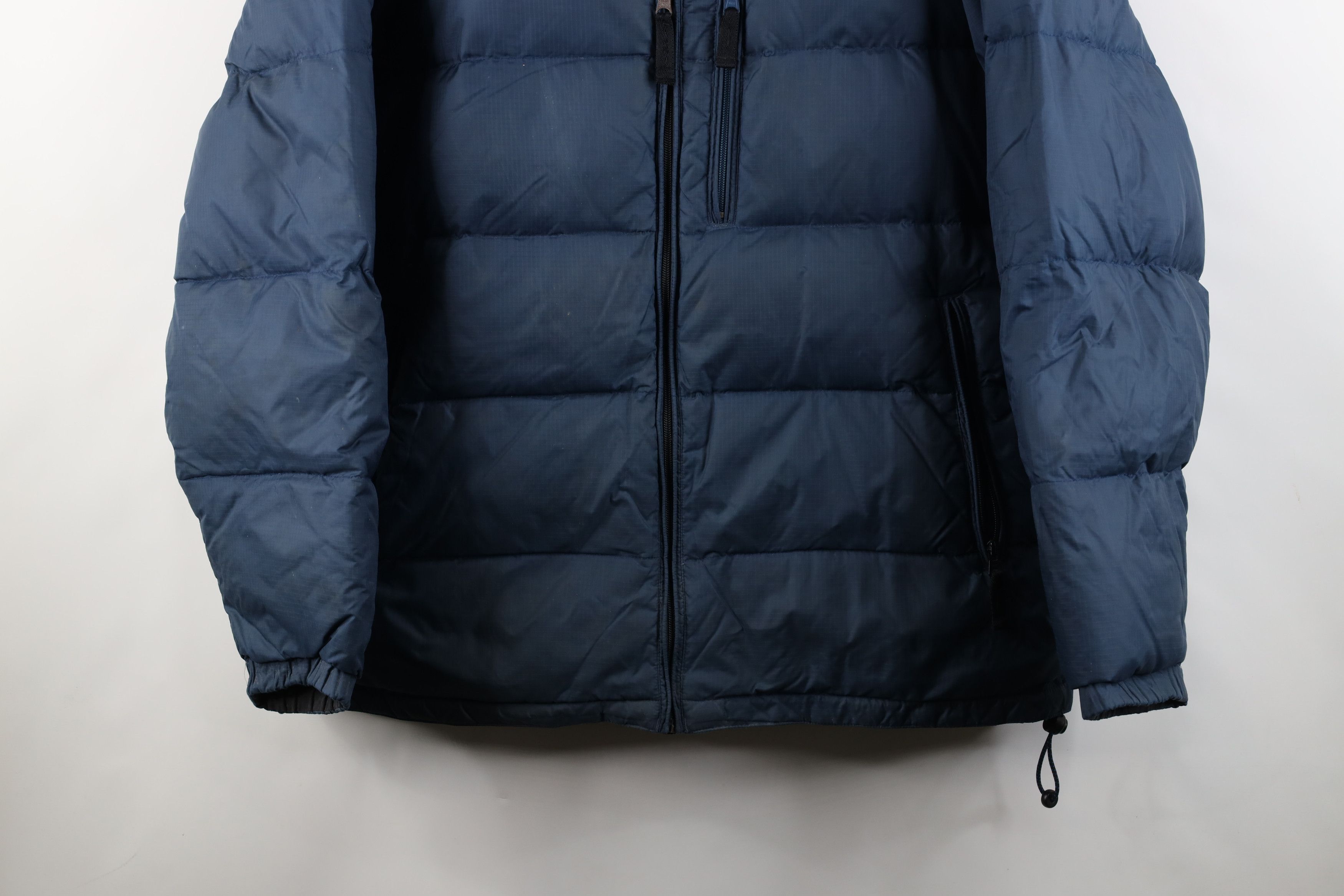 Gap × Vintage Vintage 90s Gap Reversible Duck Down Hooded Puffer Jacket Size US L / EU 52-54 / 3 - 3 Thumbnail