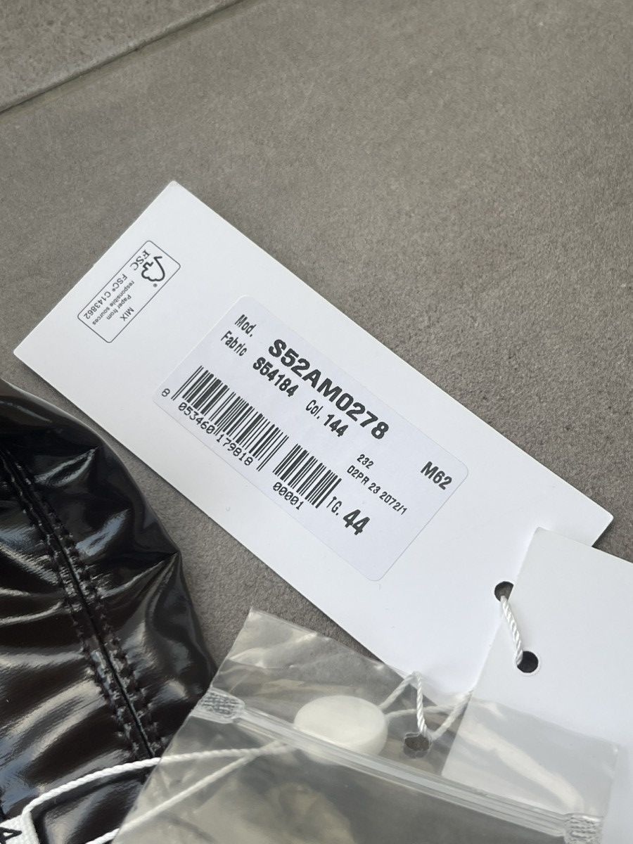 Maison Margiela !DS! SS23 Maison Margiela Faux Leather Brown Patent Jacket Size M / US 6-8 / IT 42-44 - 25 Thumbnail