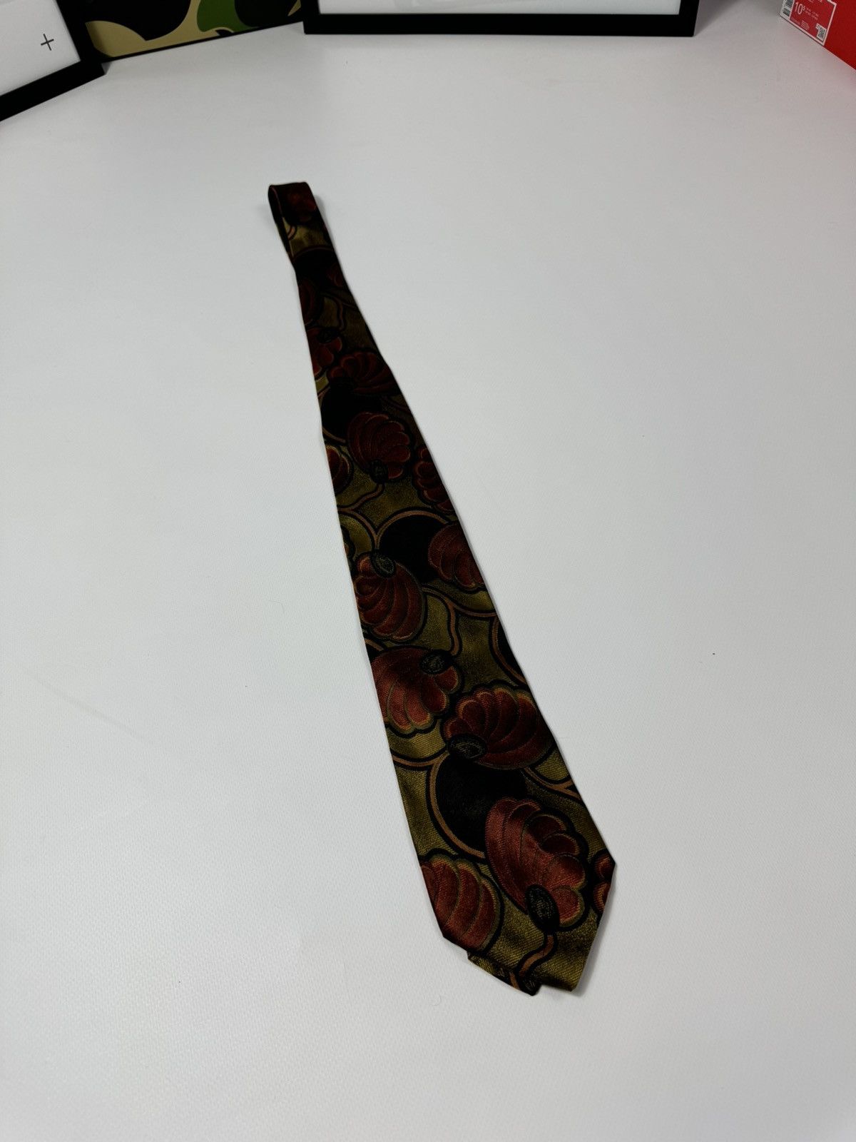Hugo Boss × Vintage Vintage handmade Hugo Boss tie Size ONE SIZE - 8 Thumbnail