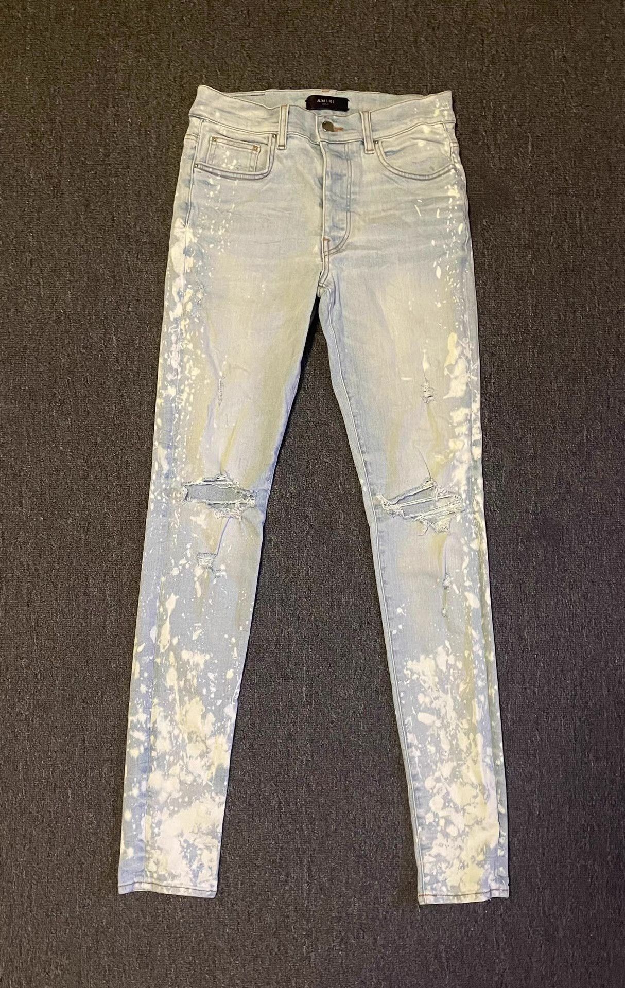 Amiri Amiri destroyed high-street jeans Q4 Size US 32 / EU 48 - 1 Thumbnail