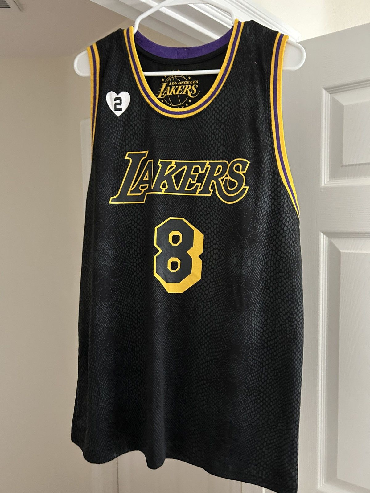 Kobe Bryant Lakers 2/8/24 mamba day jersey