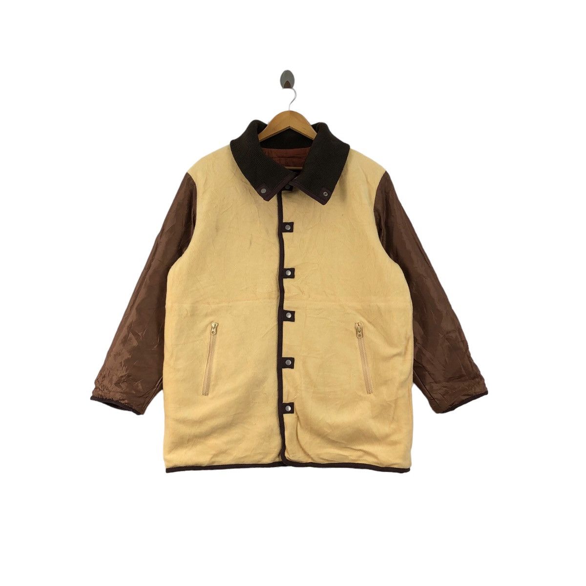 Indigo Vintage 90s Quilted Jacket Japanese Brand Indigo Size US L / EU 52-54 / 3 - 5 Thumbnail