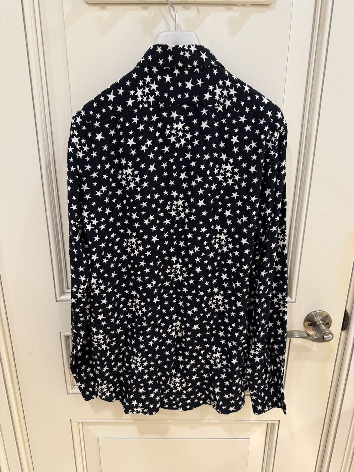 Saint Laurent Paris star print shirt size39 Size US M / EU 48-50 / 2 - 7 Thumbnail