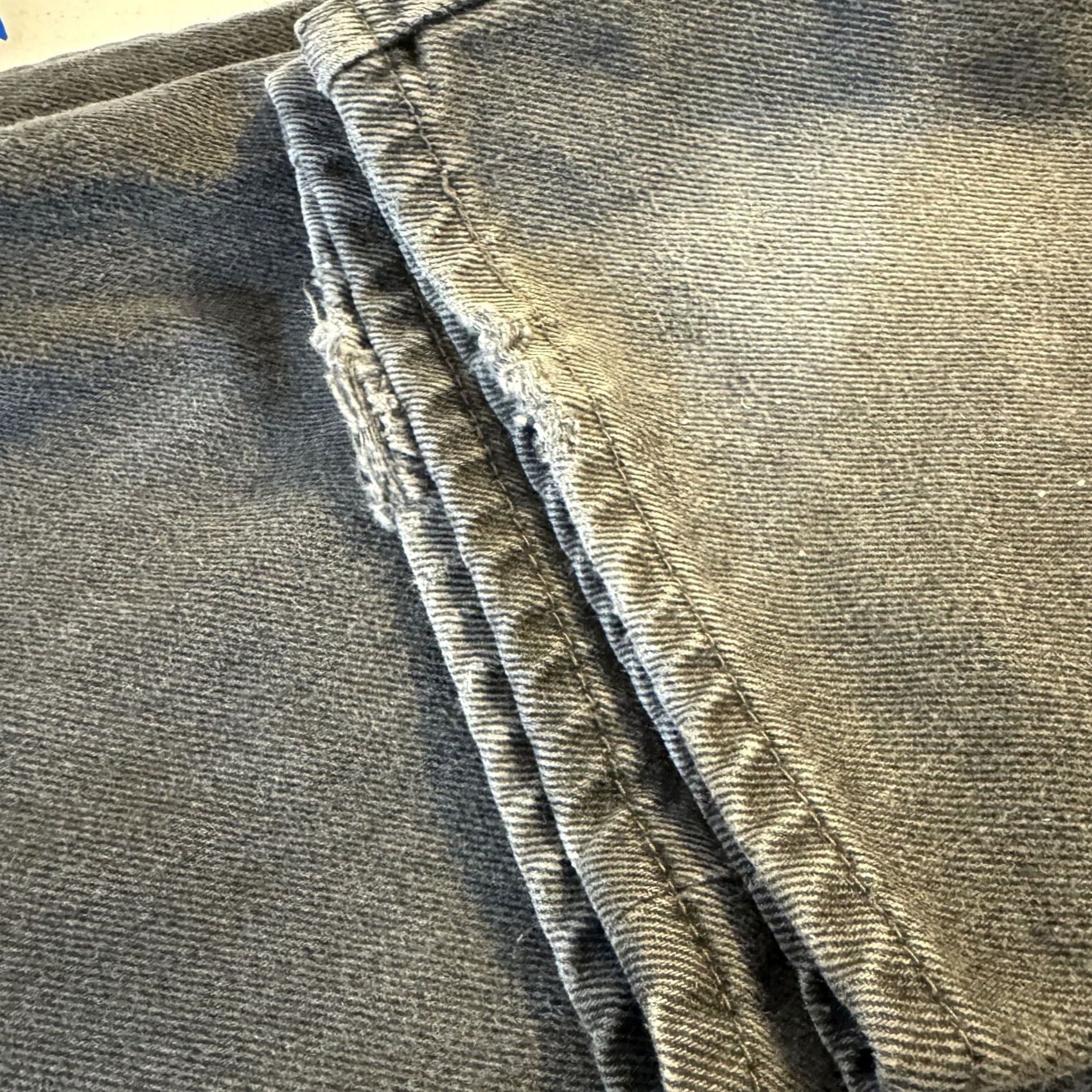Levi's Levi's 550 Jeans Mens 42x30 Black Denim Relaxed Fit Tapered Leg Mid Rise Zip Fly Size US 42 / EU 58 - 5 Thumbnail