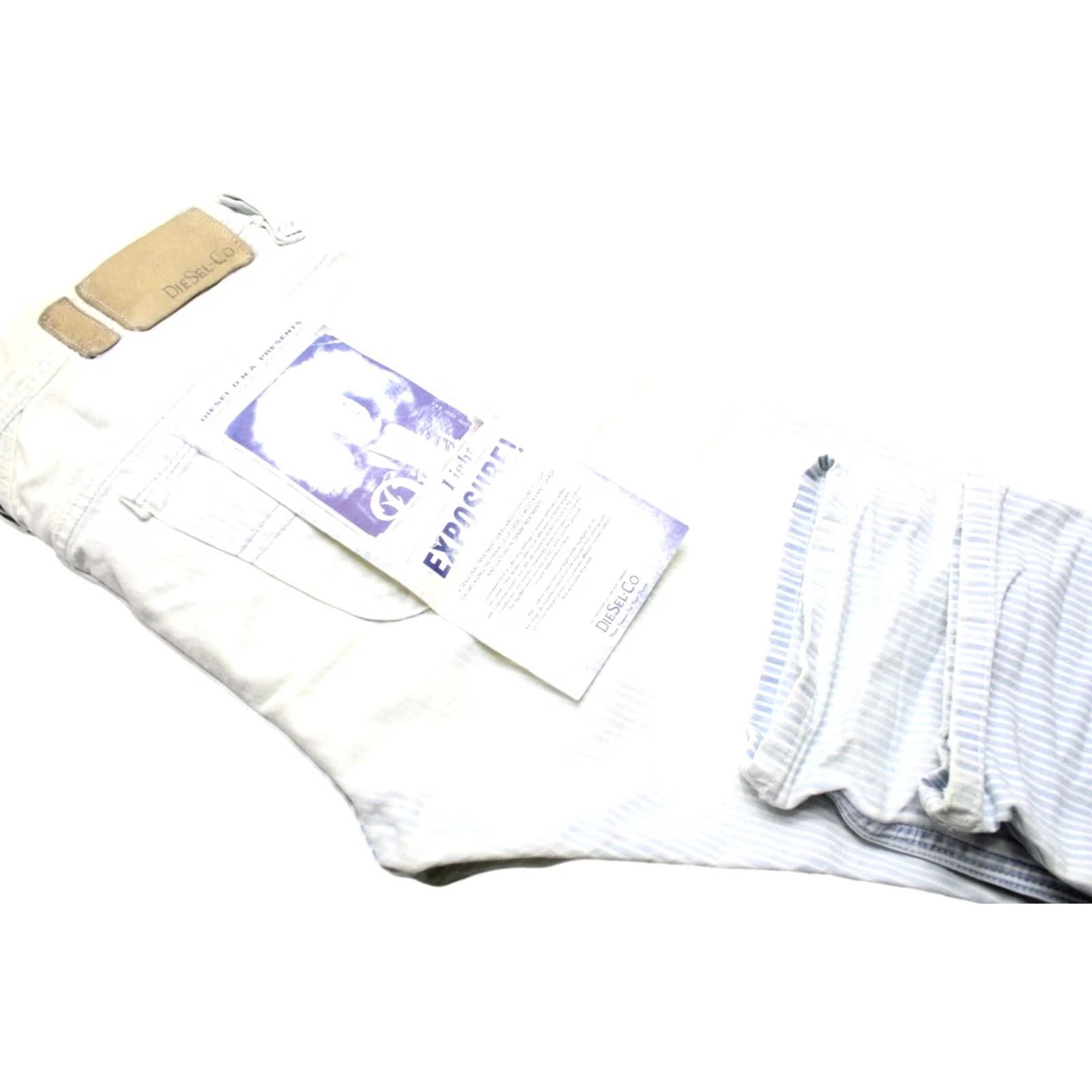 Diesel DIESEL D.N.A Thanaz Slim-Skinny 8880L Jeans Men's W31/L32 Zip Faded Distressed Size US 31 - 6 Thumbnail