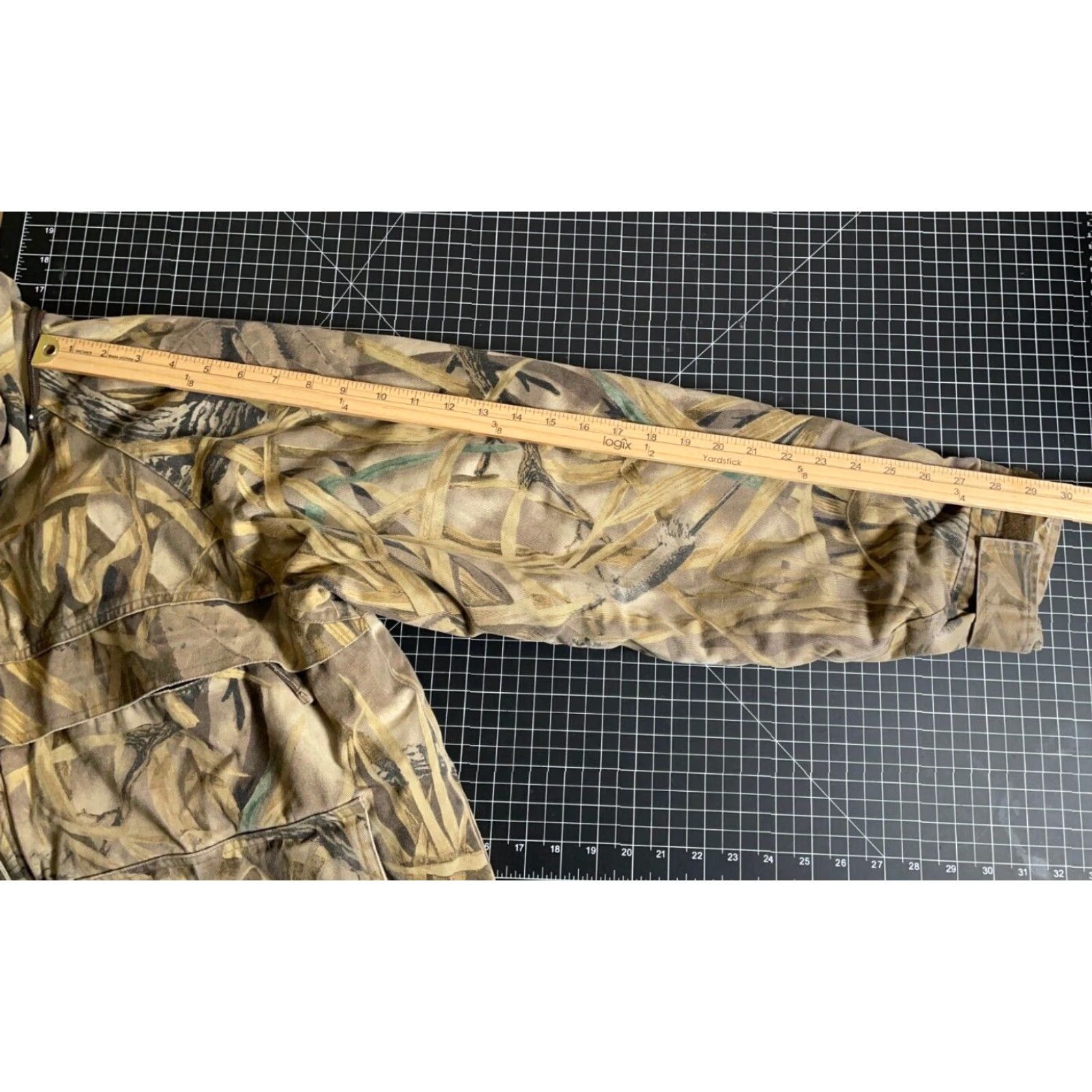 Vintage VINTAGE Cabela's Camouflage Jacket Men Large Wetlands Bomber Zip Full Insulated Pockets Fall Winter Spring Camouflage 90s Outdoor Mens Size US L / EU 52-54 / 3 - 7 Thumbnail