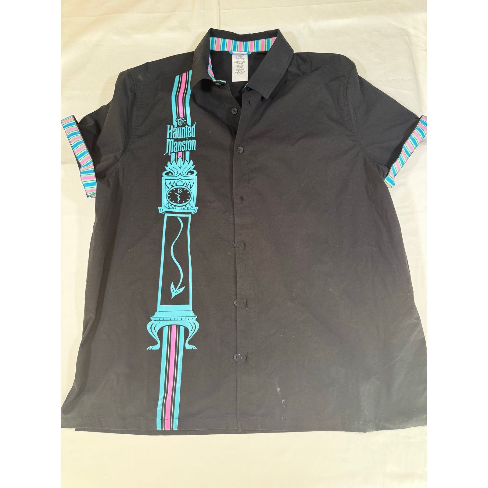 Disney Disney Haunted Mansion Short Sleeve Button Up Shirt Mens L Size US L / EU 52-54 / 3 - 1 Thumbnail
