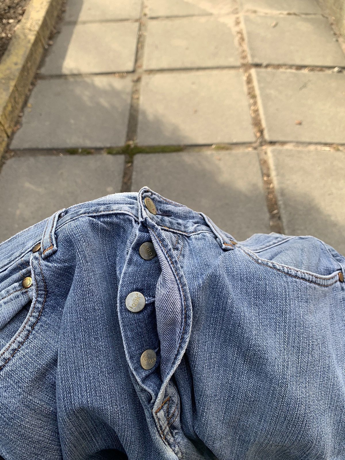 Other Vintage Fcuk Jeans Design Streetwear Style Size US 32 / EU 48 - 7 Thumbnail