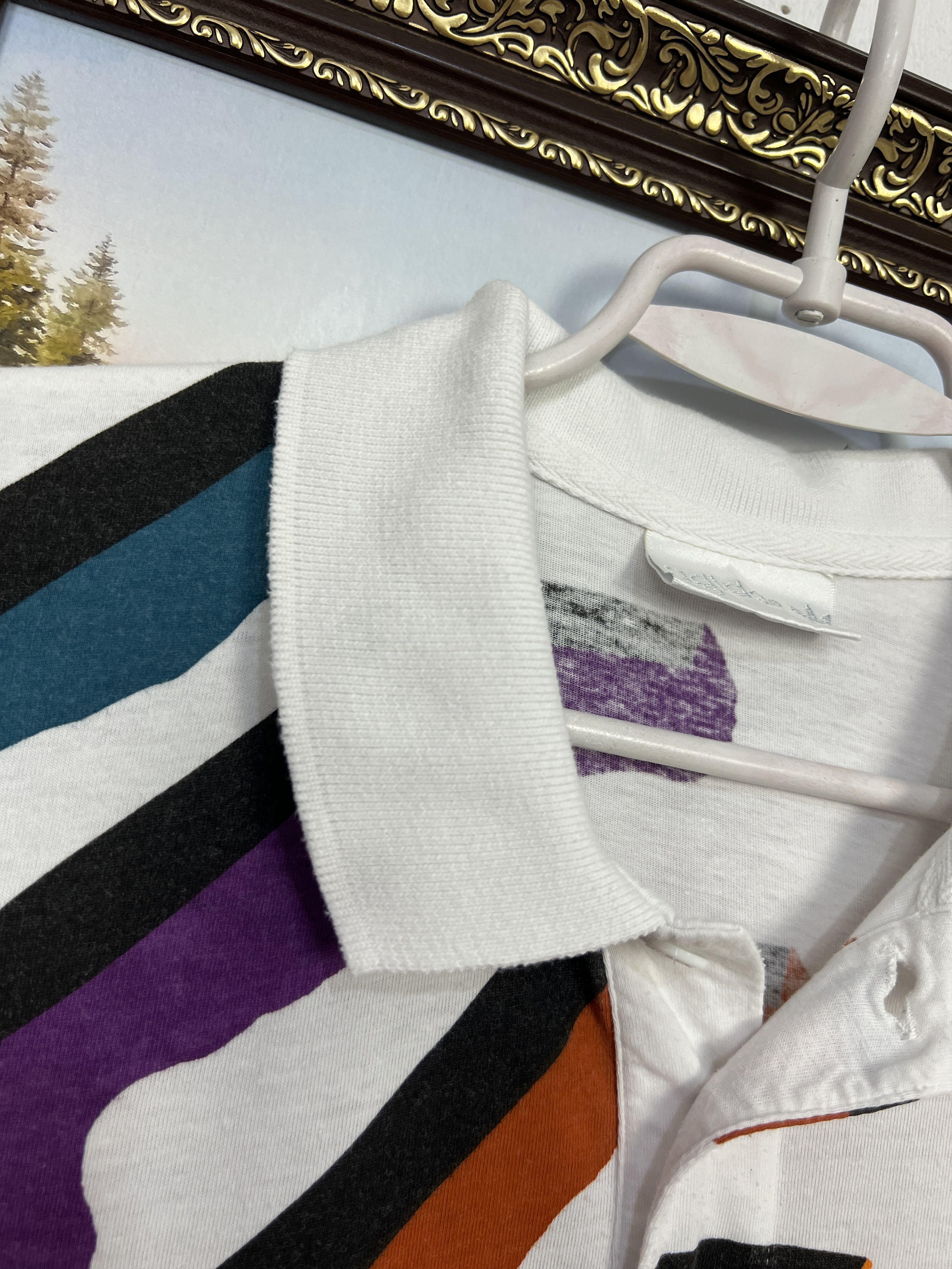 Vintage Vintage 90's Adidas ATP Tour Tennis Polo Shirt White Mens Size US M / EU 48-50 / 2 - 7 Thumbnail