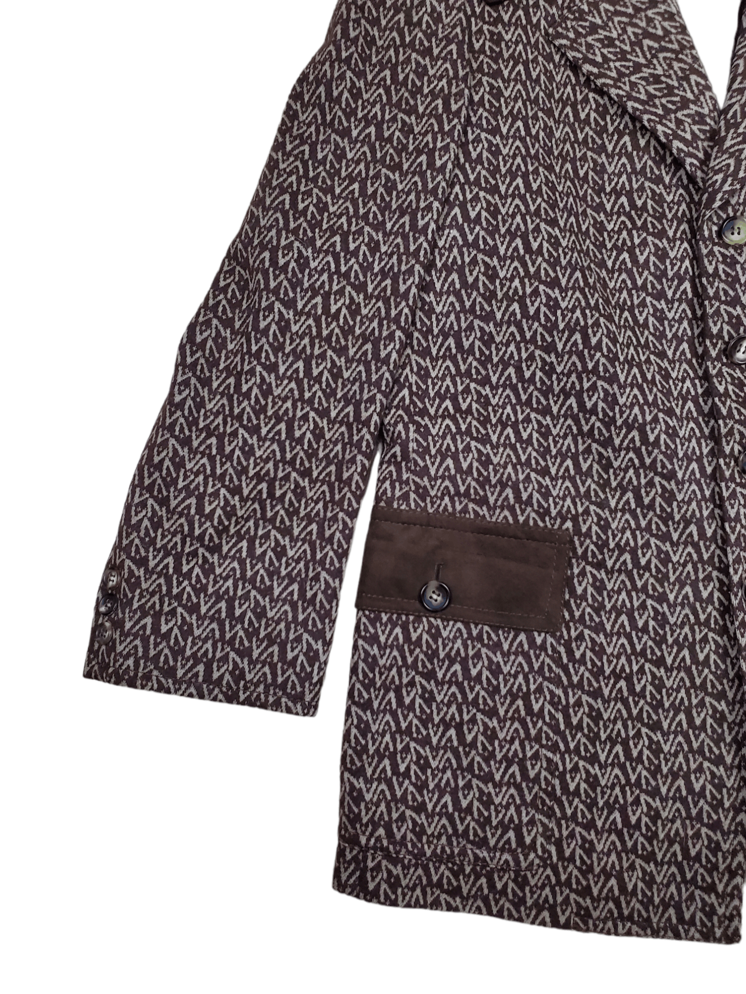 Japanese Brand × Vintage Vintage Wool Jacket Dolza Size 42L - 6 Thumbnail