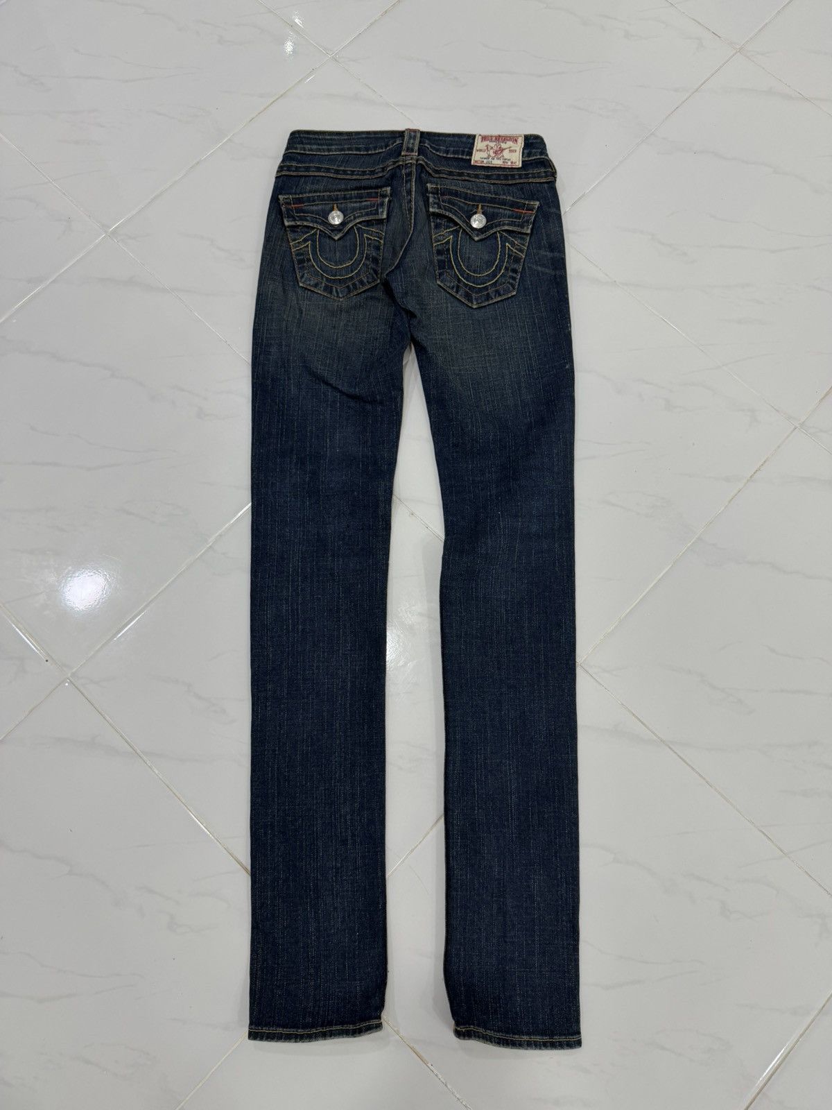 True Religion SUPER RARE‼️VINTAGE True Religion Skinny Jeans Seditionaries Size 24" / US 00 / IT 34 - 3 Thumbnail