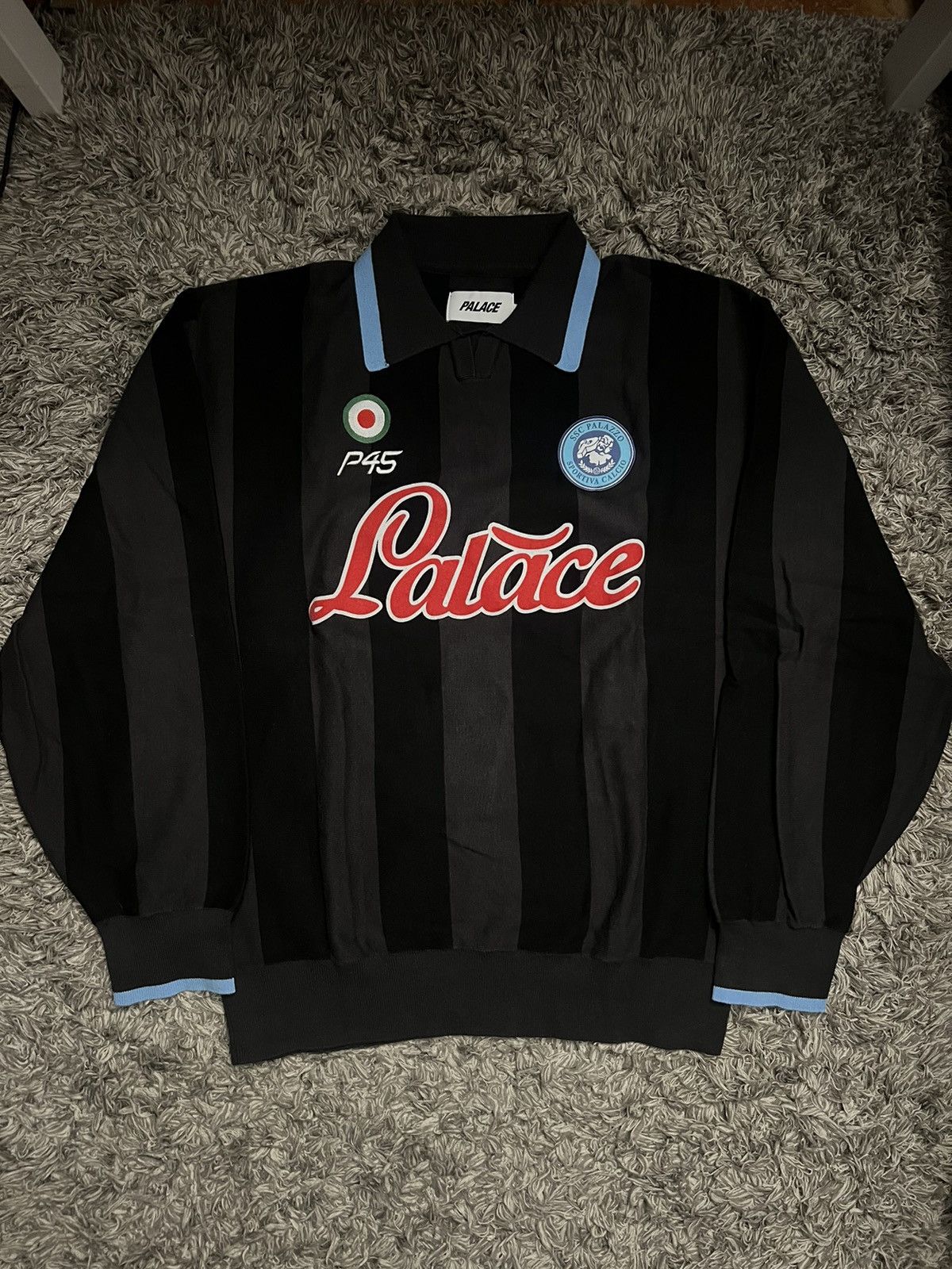 PALACE Vesuvio Knit Blackパレス ヴェスヴィオ ニット