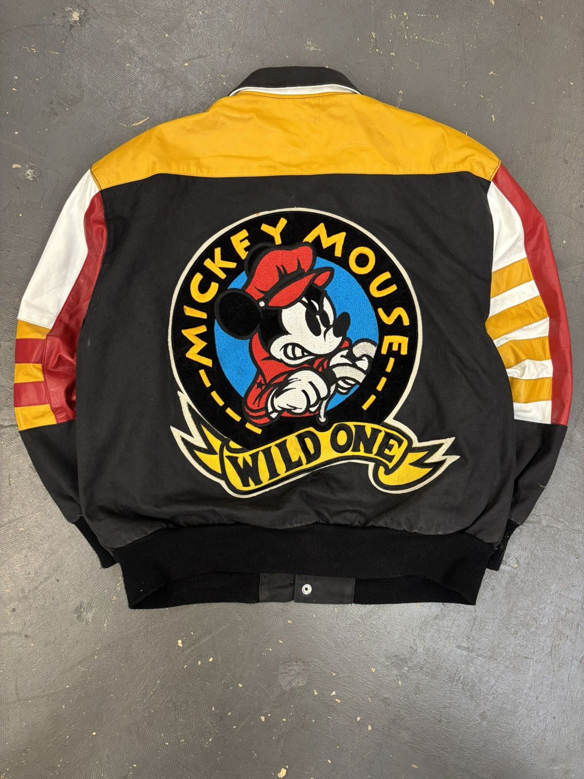 Jeff Hamilton x Disney Racing Leather