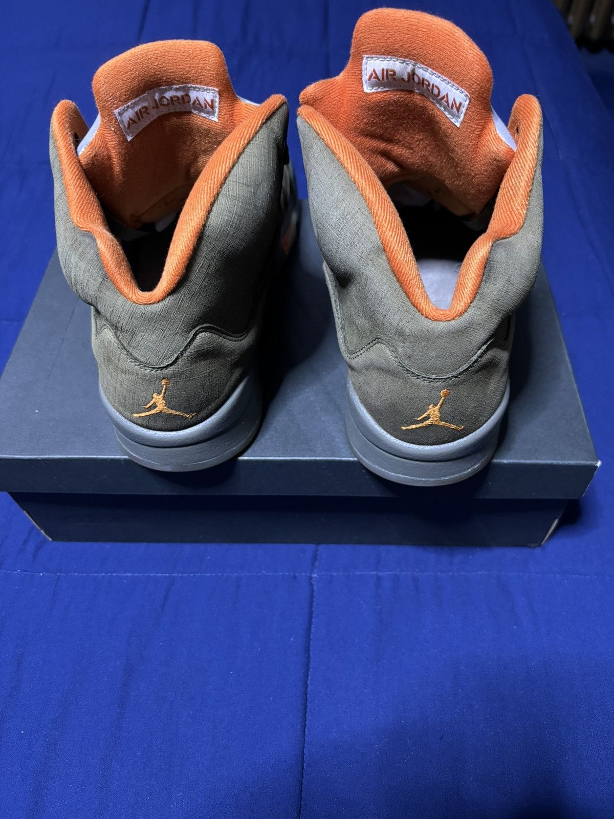 Jordan Brand Jordan 5 Retro Olive 2024 Size 10.5 Size US 10.5 / EU 43-44 - 4 Thumbnail