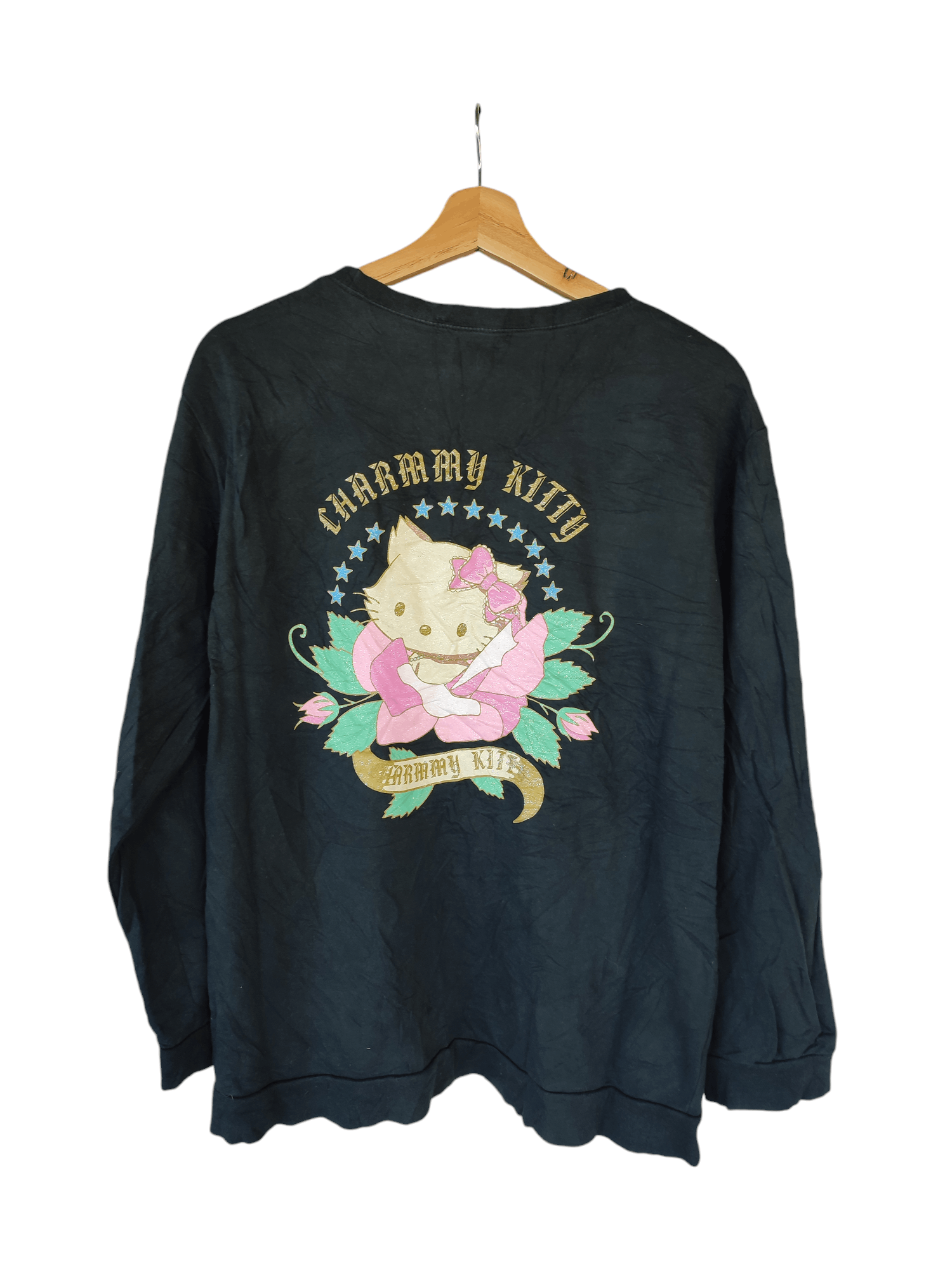 Cartoon Network Crazy Vintage 2004 Charmmy Kitty Sweatshirt Size US L / EU 52-54 / 3 - 3 Thumbnail