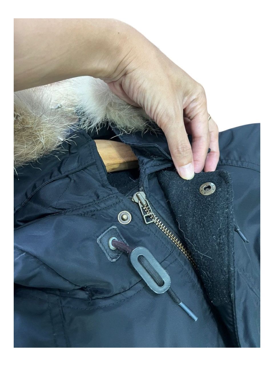 Polo Ralph Lauren Faux Fur Trimmed Parka Jacket Size US M / EU 48-50 / 2 - 9 Thumbnail