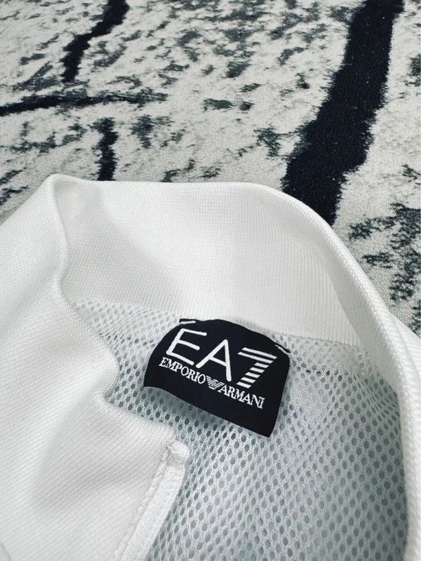 Emporio Armani Szelest track jacket Emporio Armani EA7 white S logo Size US S / EU 44-46 / 1 - 6 Thumbnail