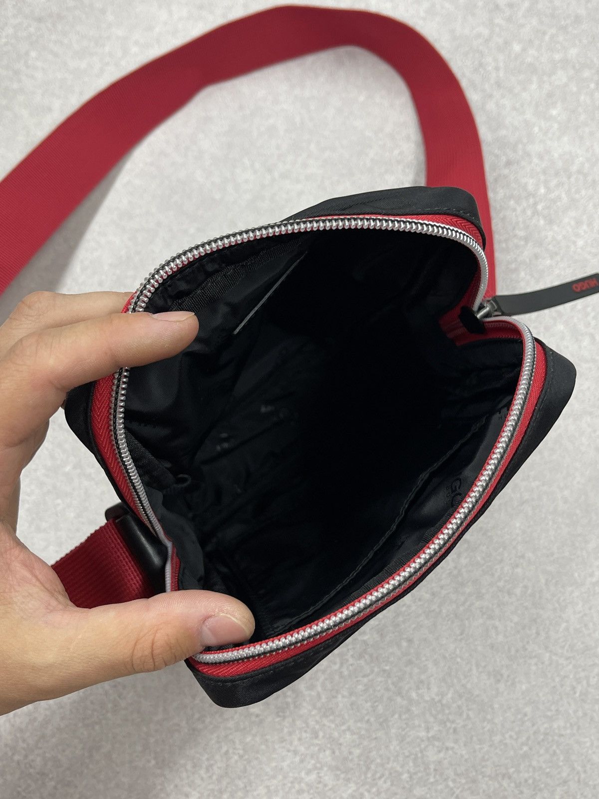 Hugo Boss Mens Boss Hugo Boss Record E Cross Body Bag Black Size ONE SIZE - 8 Thumbnail
