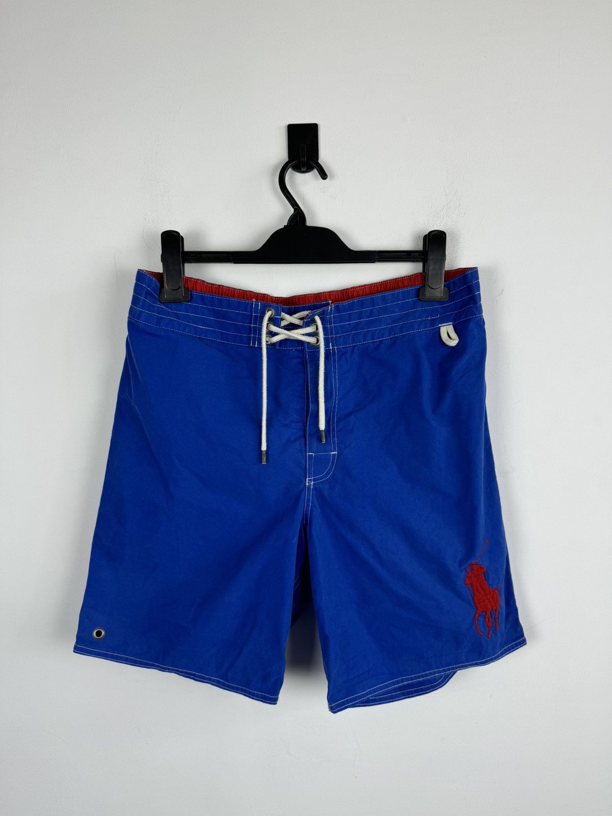 Polo Ralph Lauren Vintage Polo Ralph Lauren Big Logo Shorts Size US 30 / EU 46 - 1 Thumbnail
