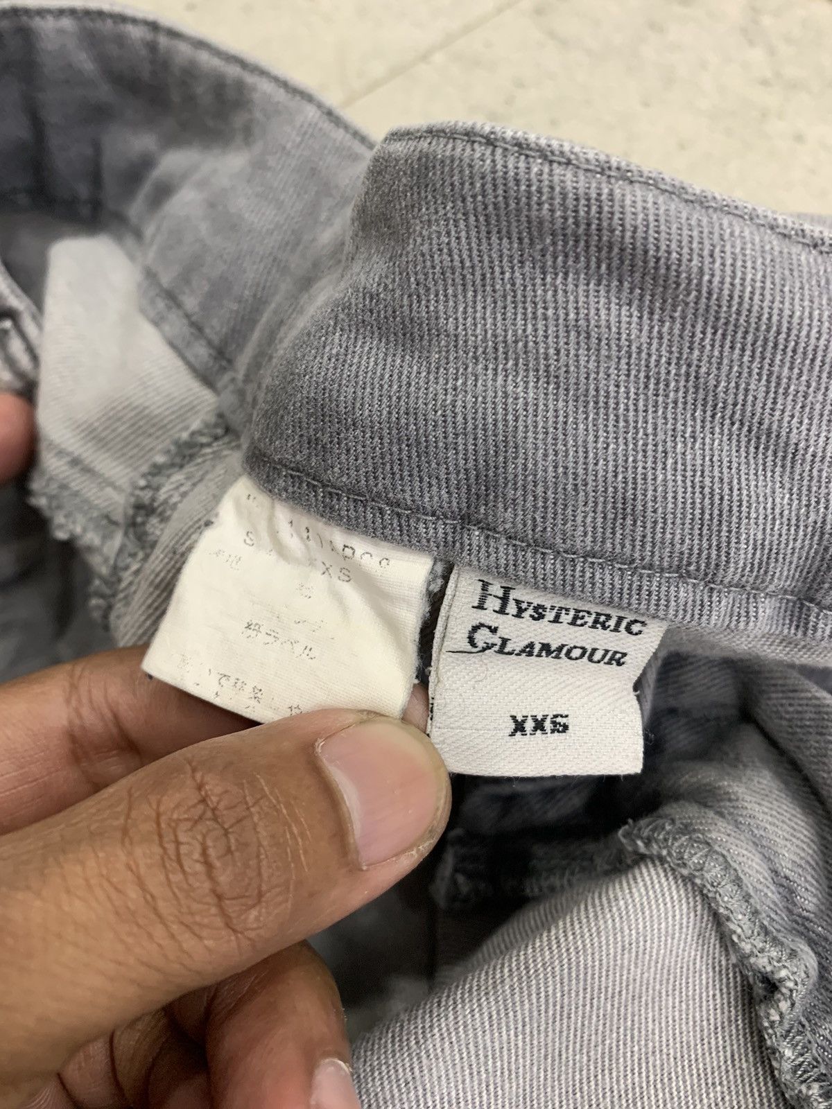 Hysteric Glamour Hysteric glamour jeans skiny gray Size 28" / US 6 / IT 42 - 8 Thumbnail