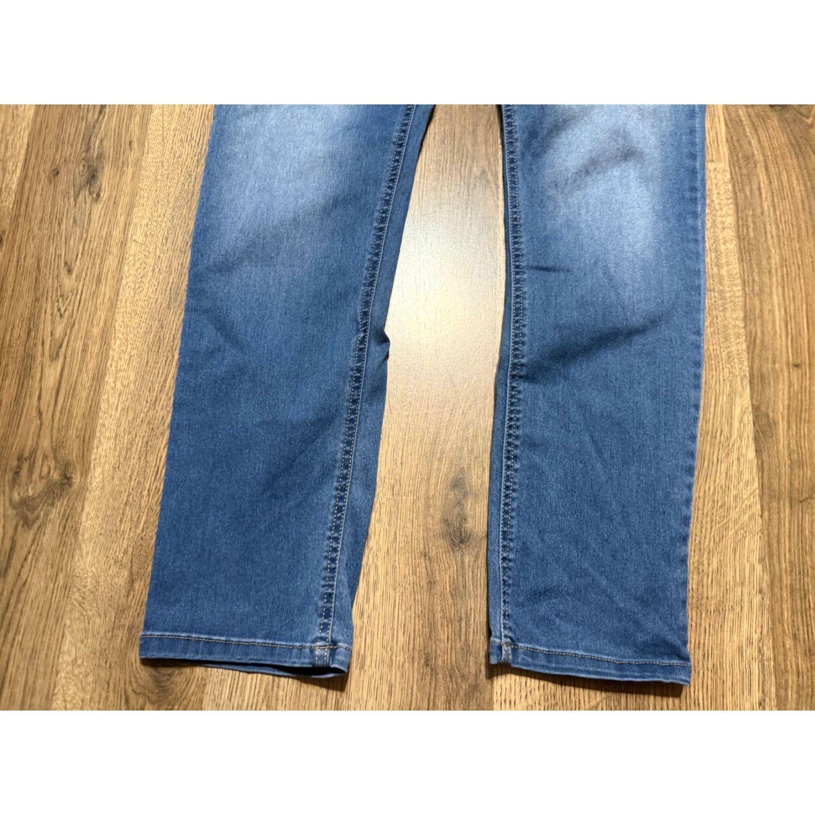 Vintage Soundstyle Jeans Women’s 10 Blue Denim AB Slimmer Skinny Jeans Jeans Soundstyle AB Slimmer 5-Pocket Womens Regular Inseam 28.5 in Size 32" / US 10 / IT 46 - 3 Thumbnail