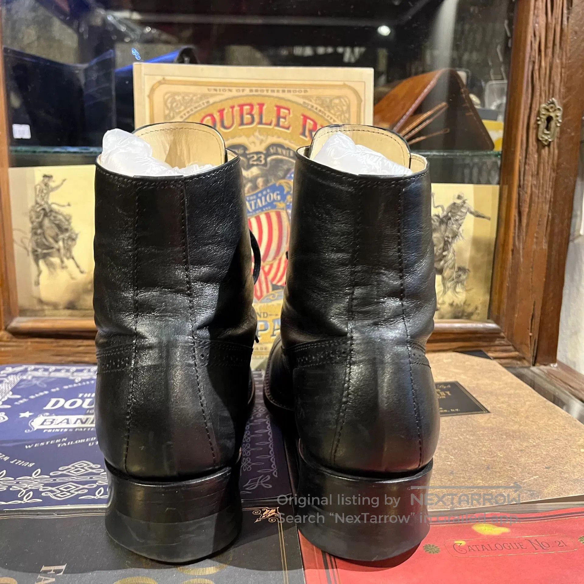 Julius japanese limited edition stylish black boots. Size US 9.5 / EU 42-43 - 5 Thumbnail