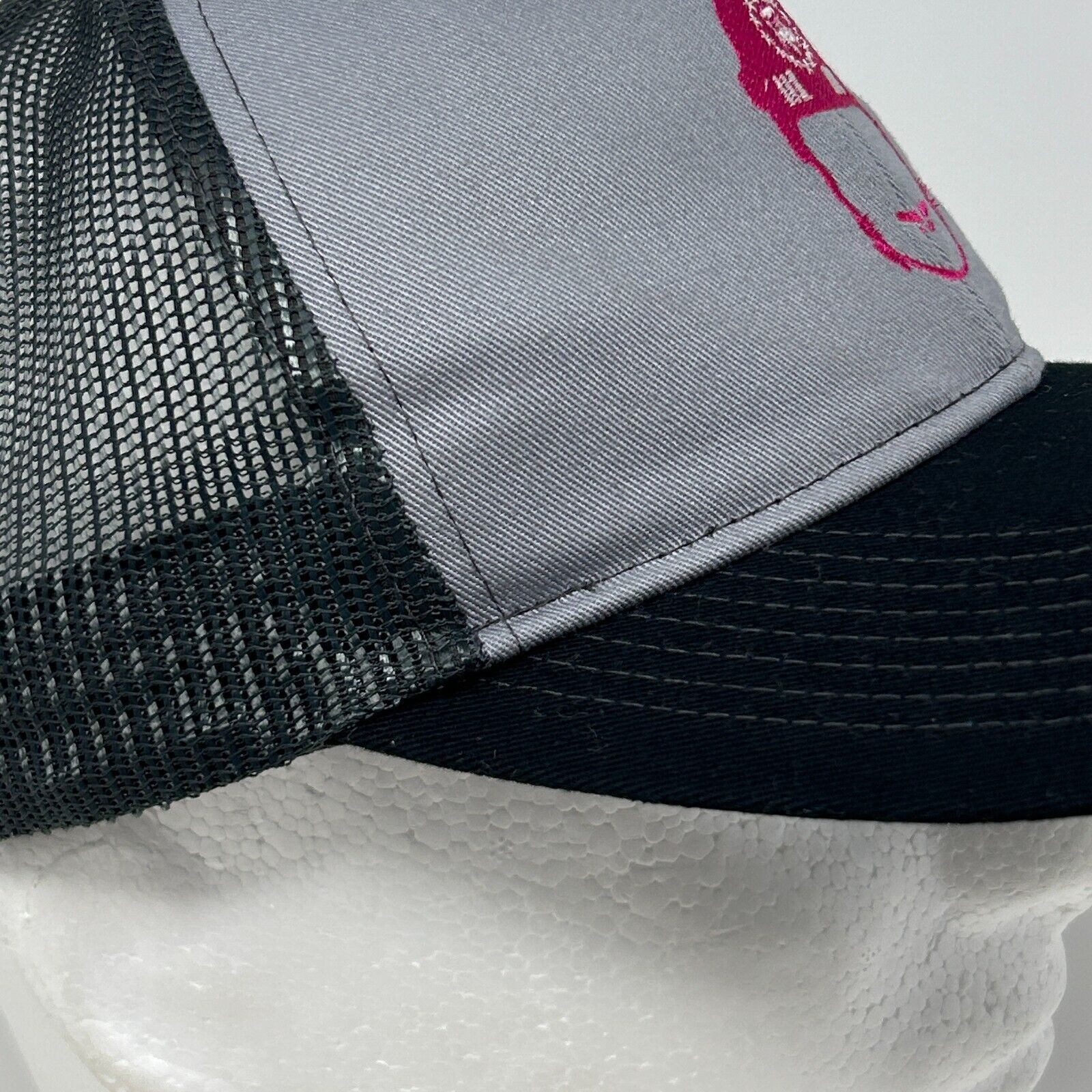 Port Authority Spittin Chiclets Pink Whitney Trucker Hat Baseball Cap Size ONE SIZE - 8 Thumbnail