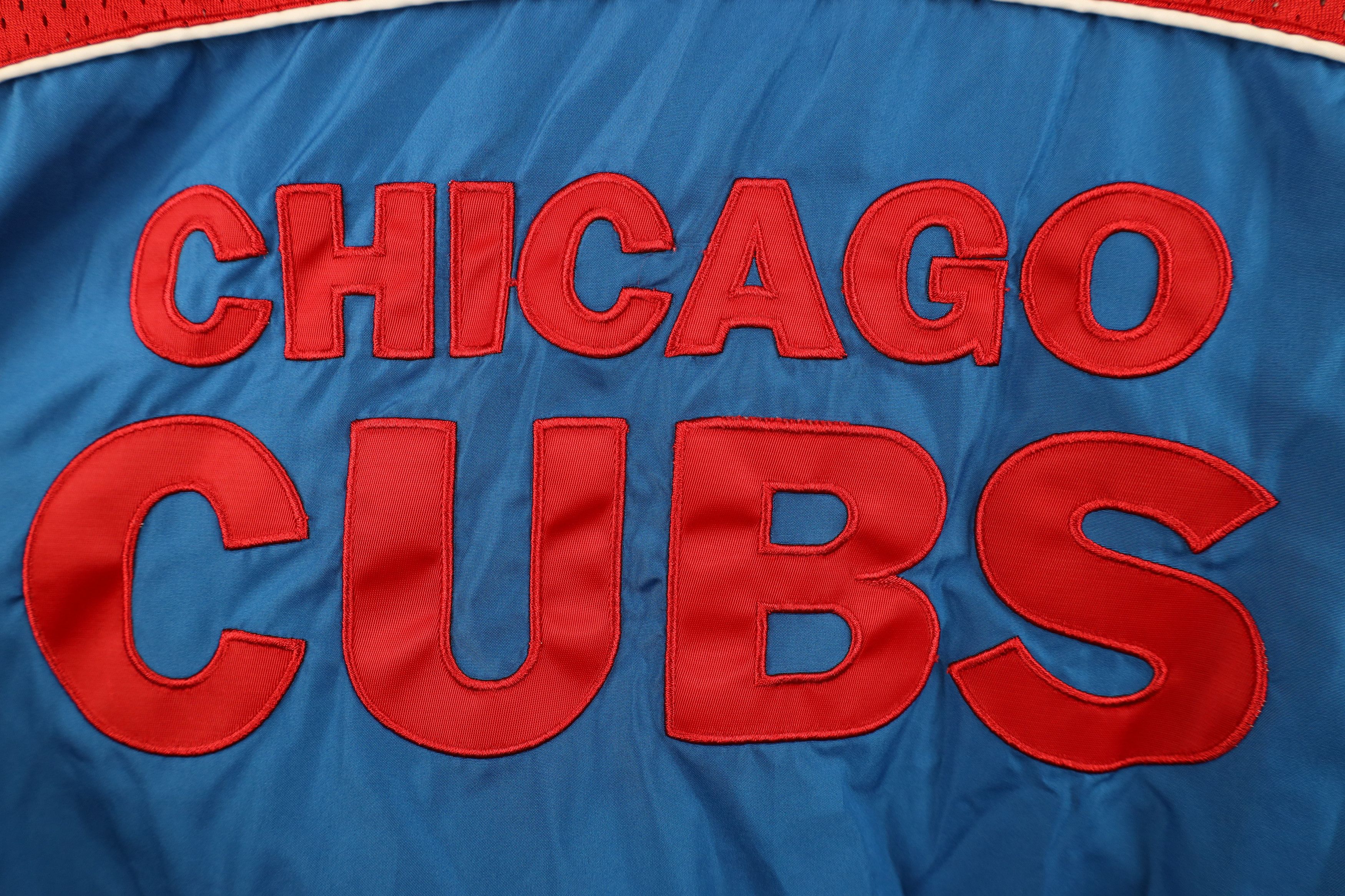 Vintage Vintage Chicago Cubs Football Pullover Windbreaker Jacket Size US M / EU 48-50 / 2 - 12 Thumbnail