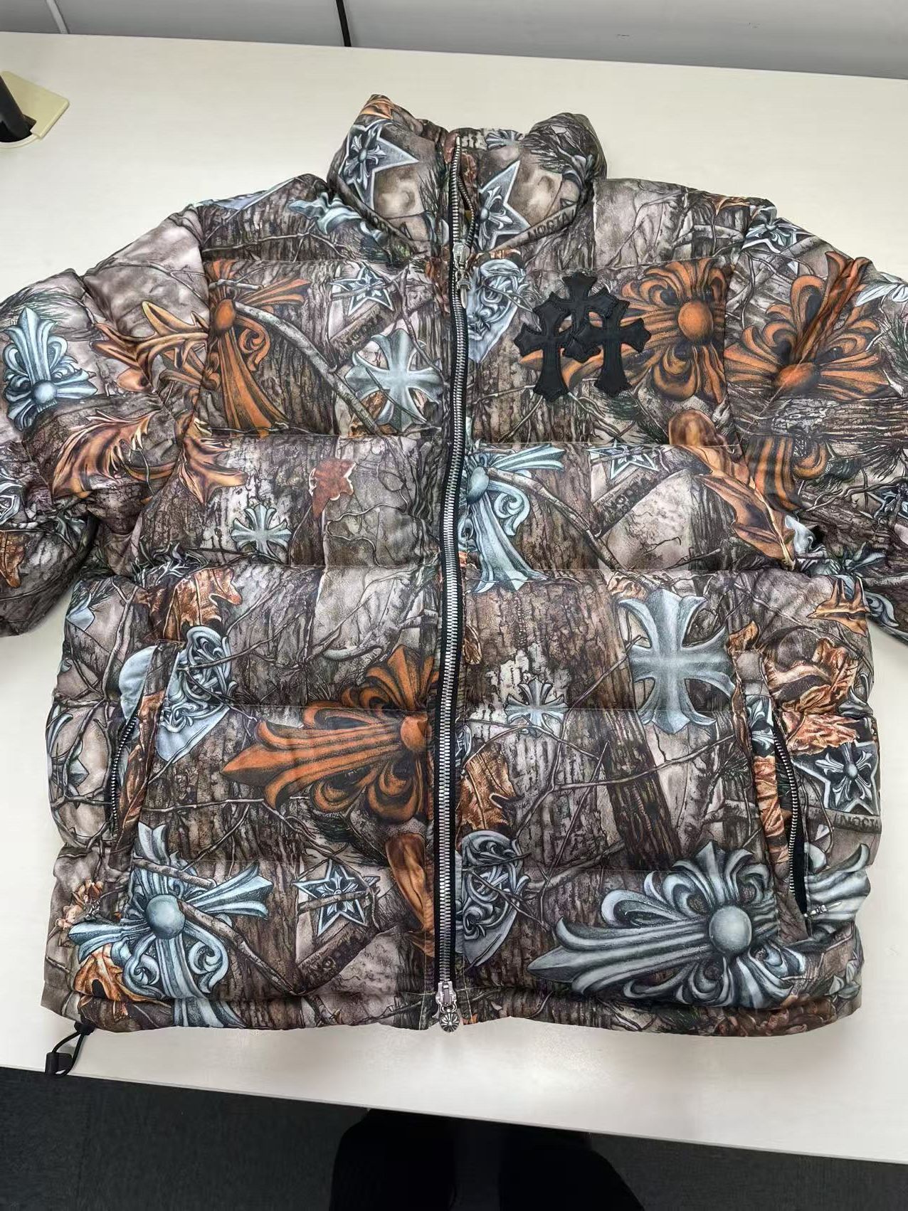 Chrome Hearts Chrome Hearts Nike Drake Nocta Triple Cross Down Jacket Size US L / EU 52-54 / 3 - 3 Thumbnail