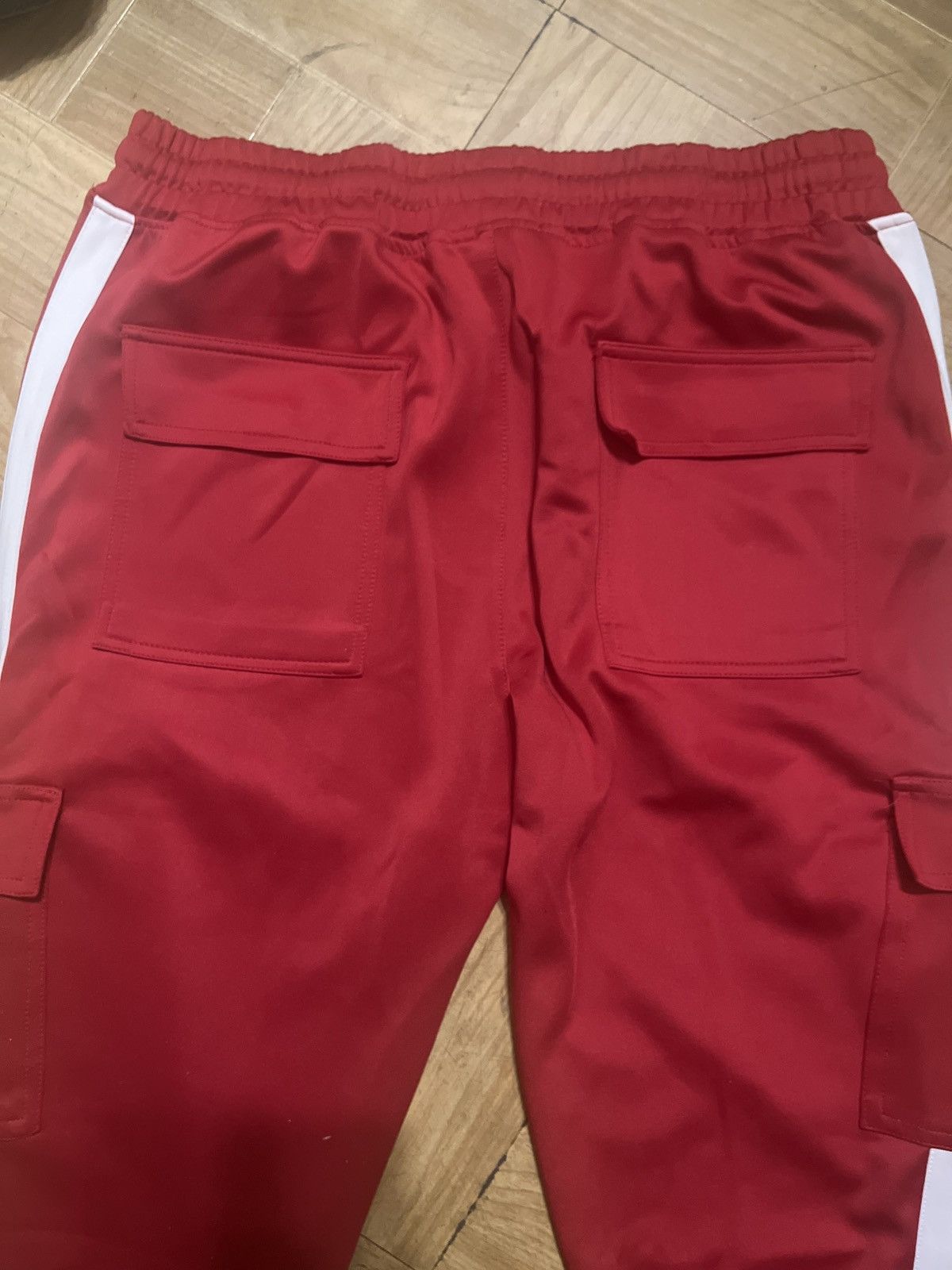 Fashion Nova Men’s Fashion Nova Red Track Pants Size US 34 / EU 50 - 4 Thumbnail