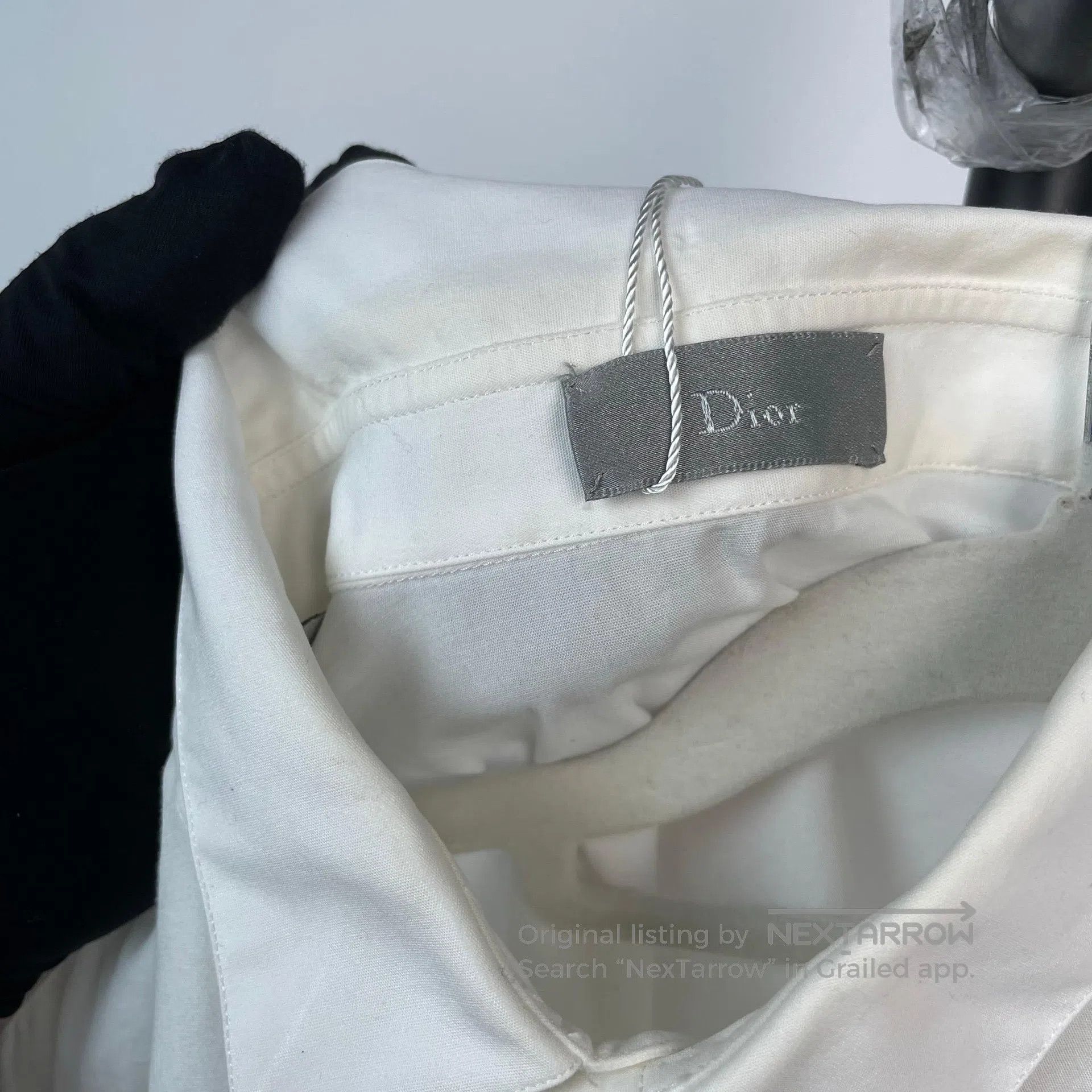Dior Dior size 41 White Digital Print Limited Edition Collared Size US S / EU 44-46 / 1 - 7 Thumbnail