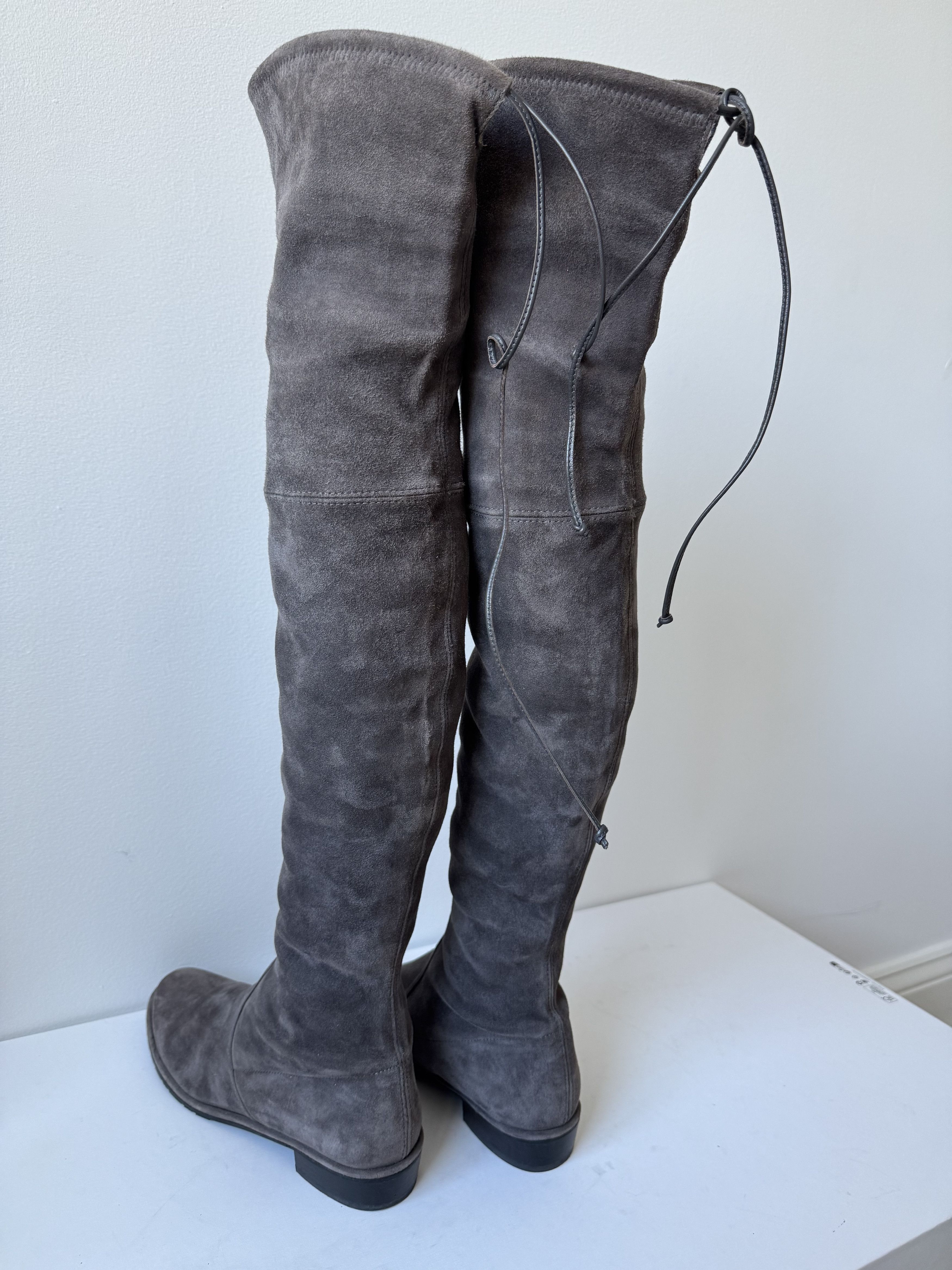 Stuart Weitzman Stuart Weitzman Over the Knee Boots Size US 7.5 / IT 37.5 - 2 Thumbnail
