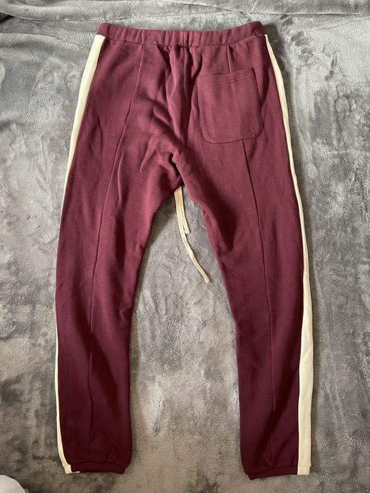 Fear of God FOG - Fear Of God Essentials Burgundy Side Stripe