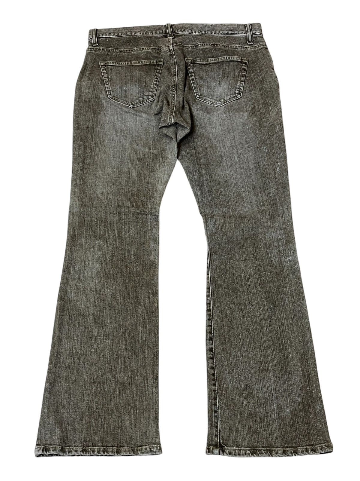 Japanese Brand JAPANESE ARTISTR “ORIRIN JEANS” DIRTY MUDD FLARED JEANS Size US 33 - 3 Thumbnail