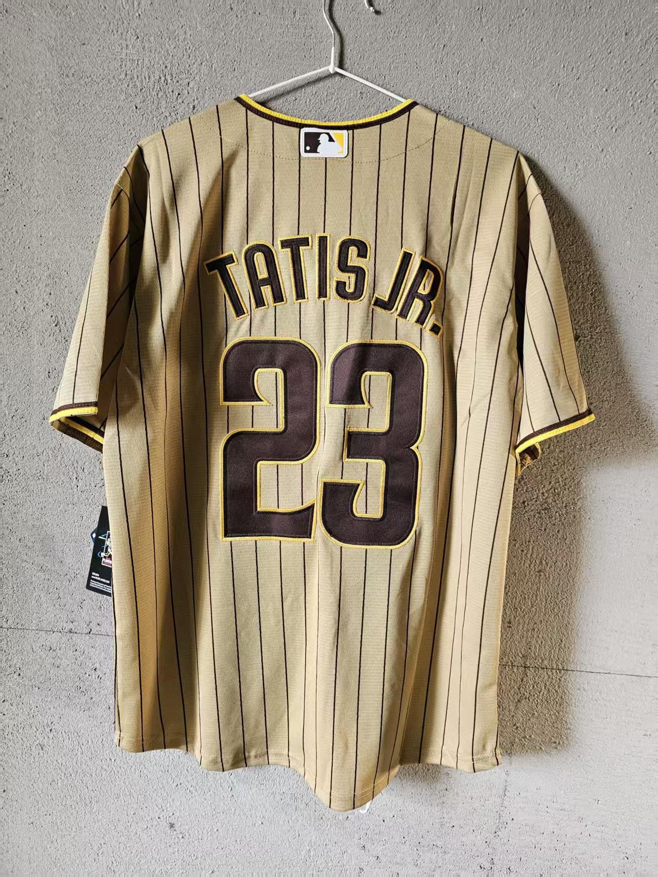 MLB San Diego Padres #23 Tatis JR Jersey Size US XL / EU 56 / 4 - 1 Thumbnail