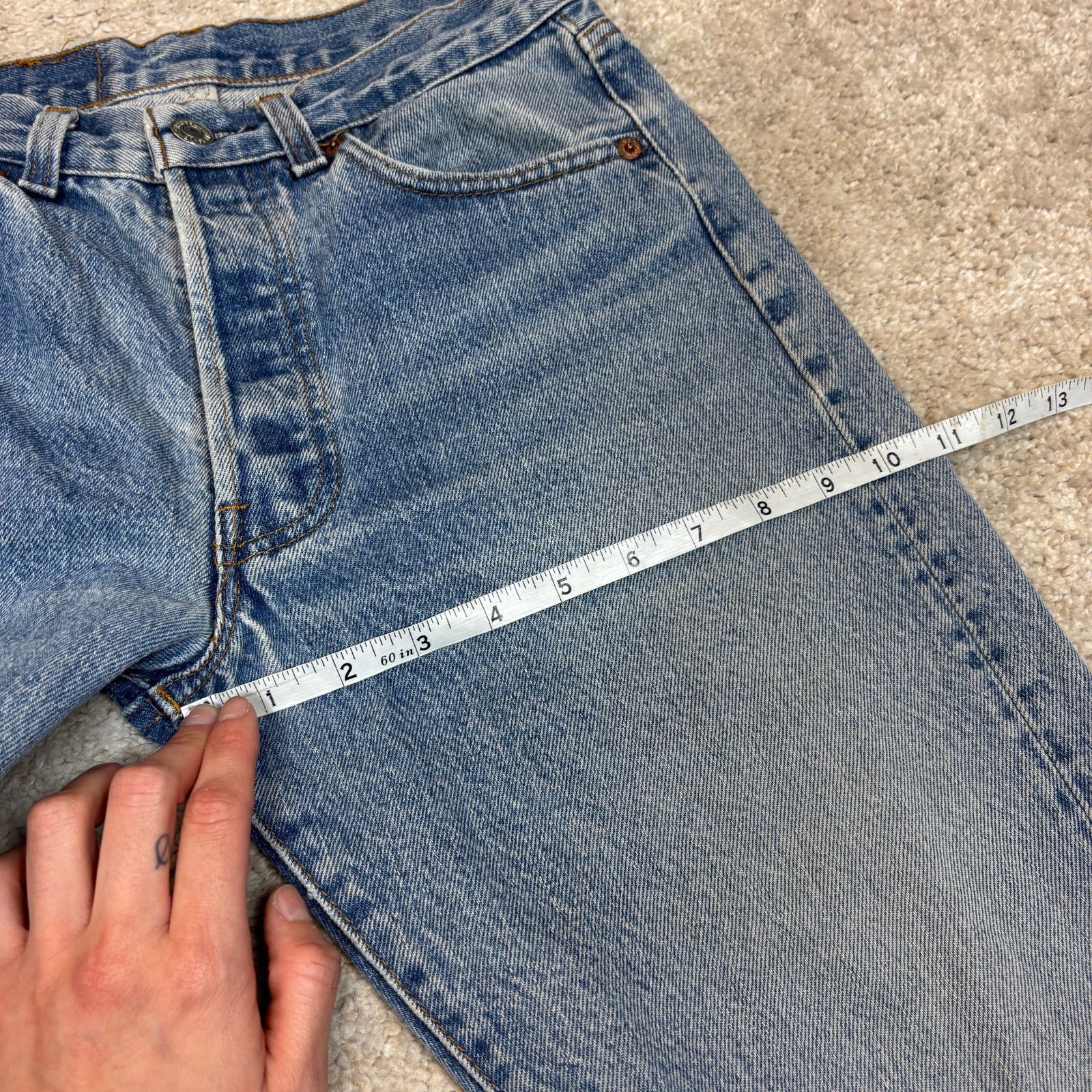 Levi's × Vintage Vintage 80s Levi's 501 Straight Leg Jeans 30x32 (28x29) Size US 28 / EU 44 - 7 Thumbnail
