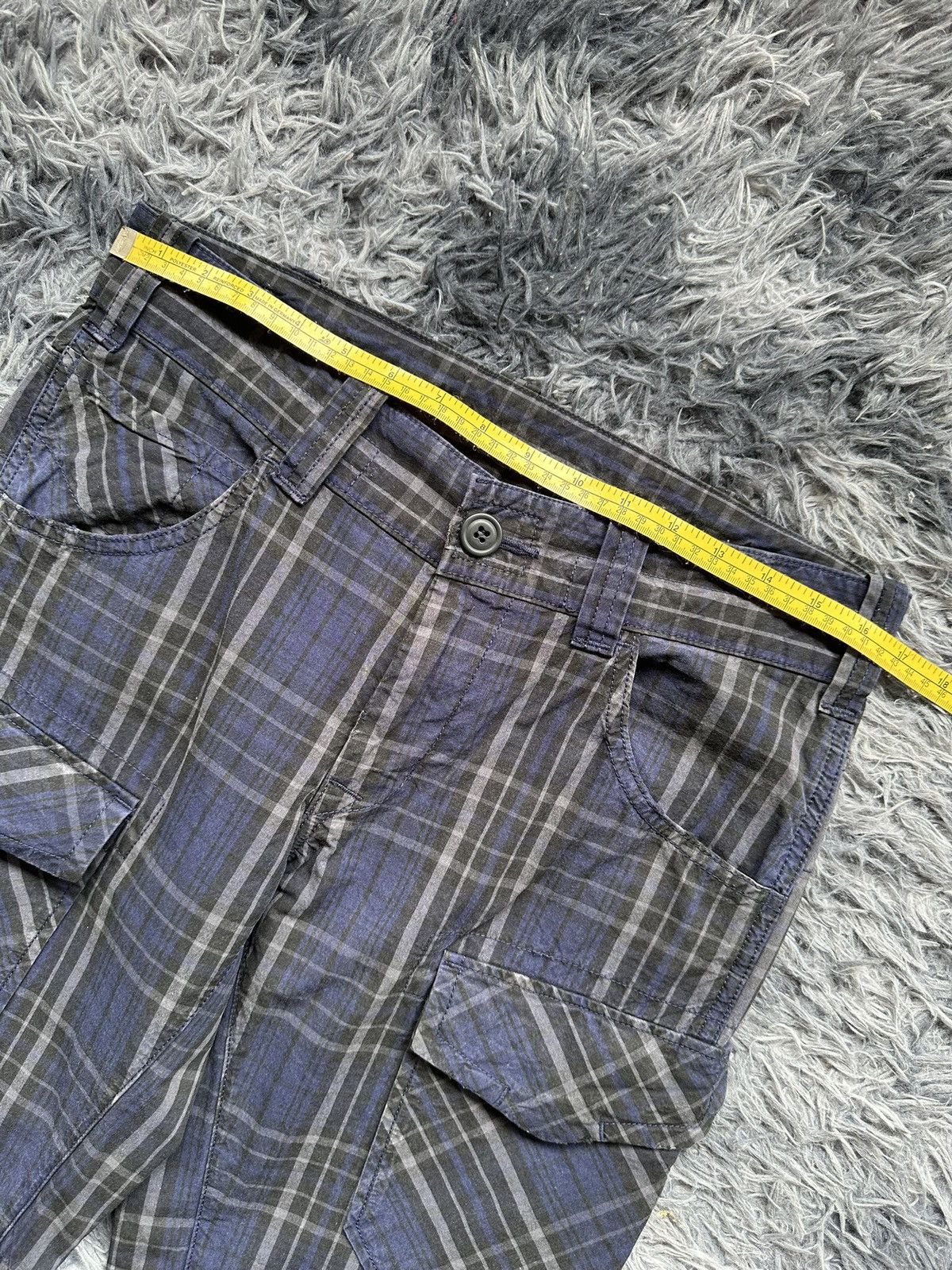 KOJIMA GENES 00's Bartack Japan Kojima Made cargo plaid pant Size US 32 / EU 48 - 11 Thumbnail