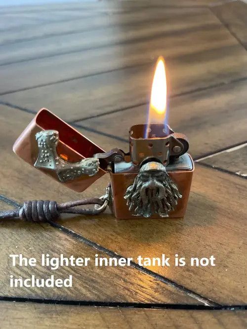 Other Copper Lighter Storage Case Universal Portable Box Holder Size ONE SIZE - 2 Thumbnail
