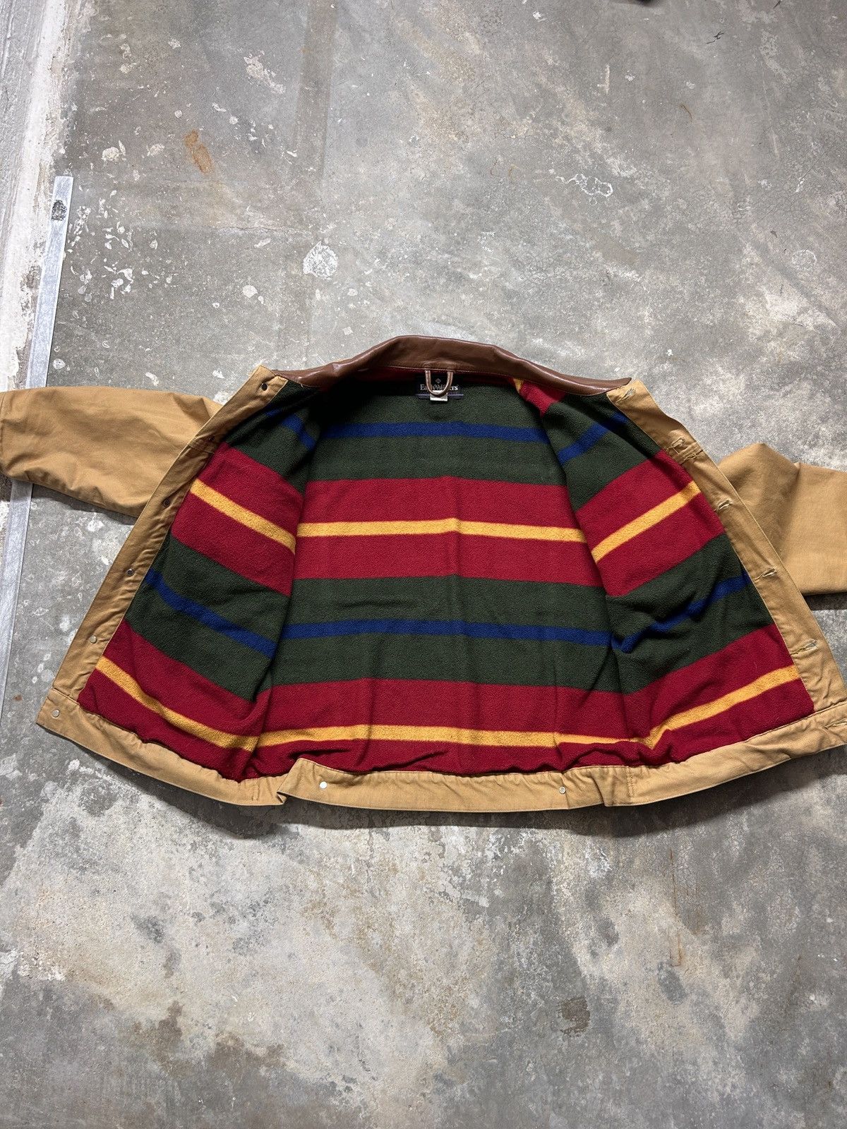 Vintage Vintage 00’s Earlywinters Blanket Lined Canvas Jacket Size US L / EU 52-54 / 3 - 3 Thumbnail