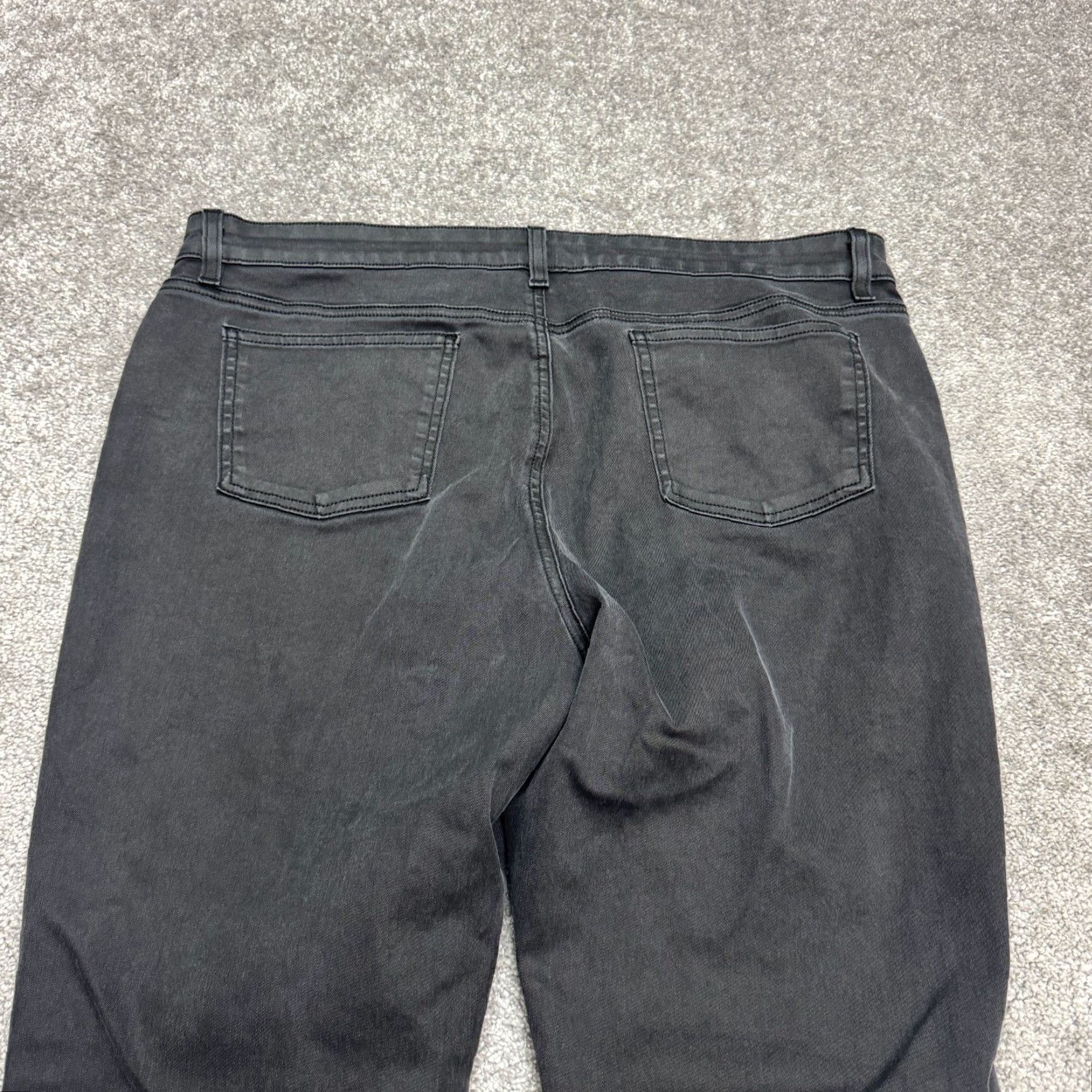Eileen Fisher Eileen Fisher Washed Organic Cotton Skinny Denim Jeans Womens 16 Black Stretch Denim Jeans 16 Women City Outdoor Size 38" / US 16 / IT 52 - 4 Thumbnail