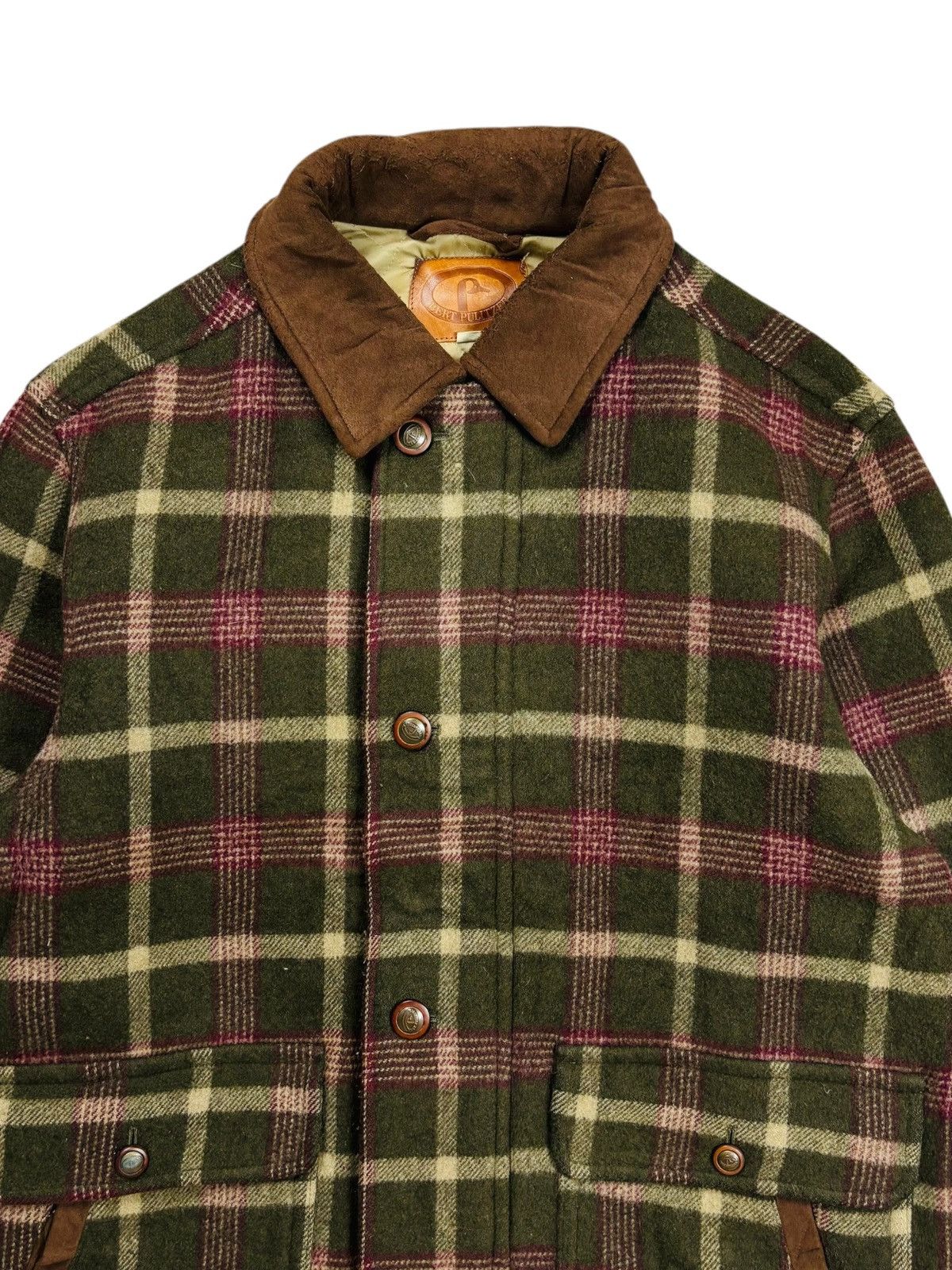 Vintage 1980s Bert Pulitzer - Oversized Heavyweight Wool Jacke Size US M / EU 48-50 / 2 - 5 Thumbnail