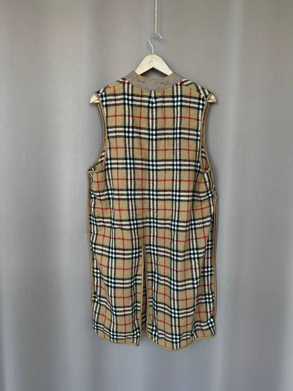 Burberry Burberrys Trench Coat Inner Lining 100% Wool Vintage Size L Size L / US 10 / IT 46 - 7 Thumbnail