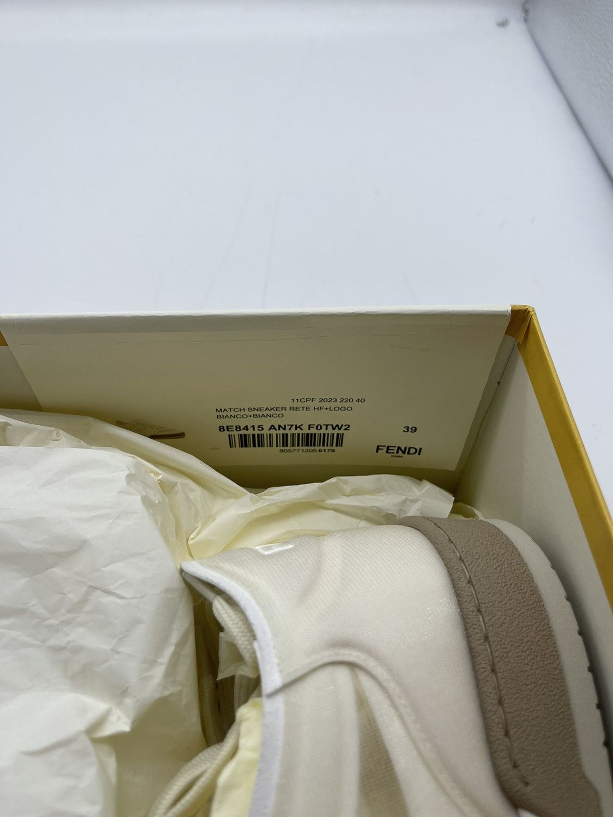 Fendi Fendi Match Mesh Low Top Sneakers Size Eu39 Size US 9 / IT 39 - 7 Thumbnail