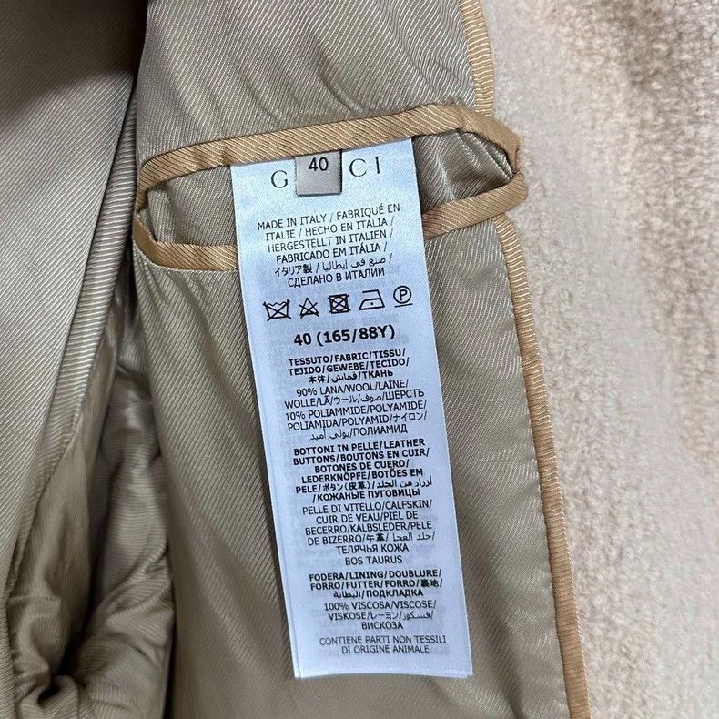 Gucci Gucci Four-pocket tweed wide version jacket 2506-Nextarrow Size S / US 4 / IT 40 - 5 Thumbnail