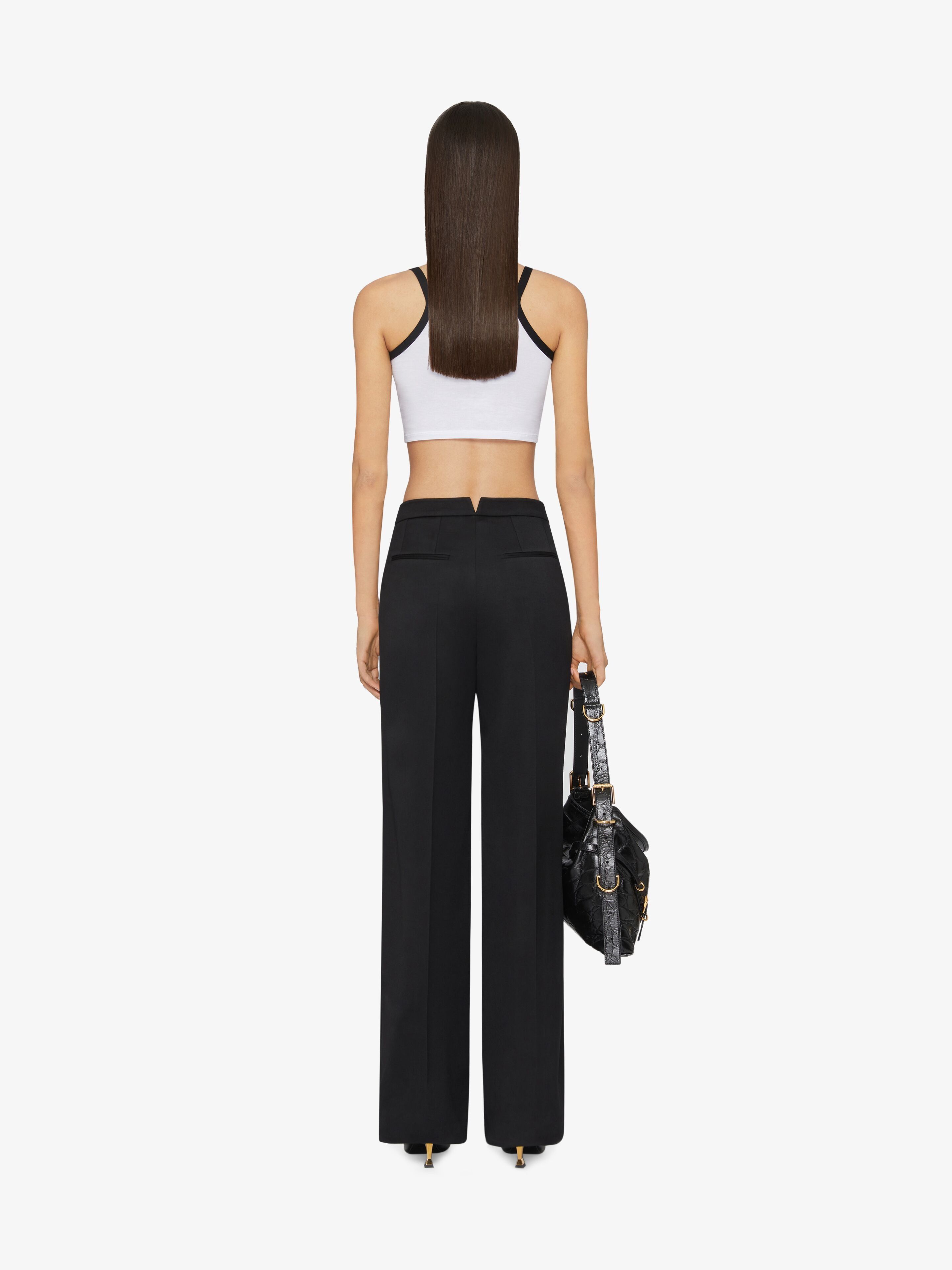 Givenchy oc11z0725 Crop Top in White Size XL / US 12-14 / IT 48-50 - 4 Thumbnail